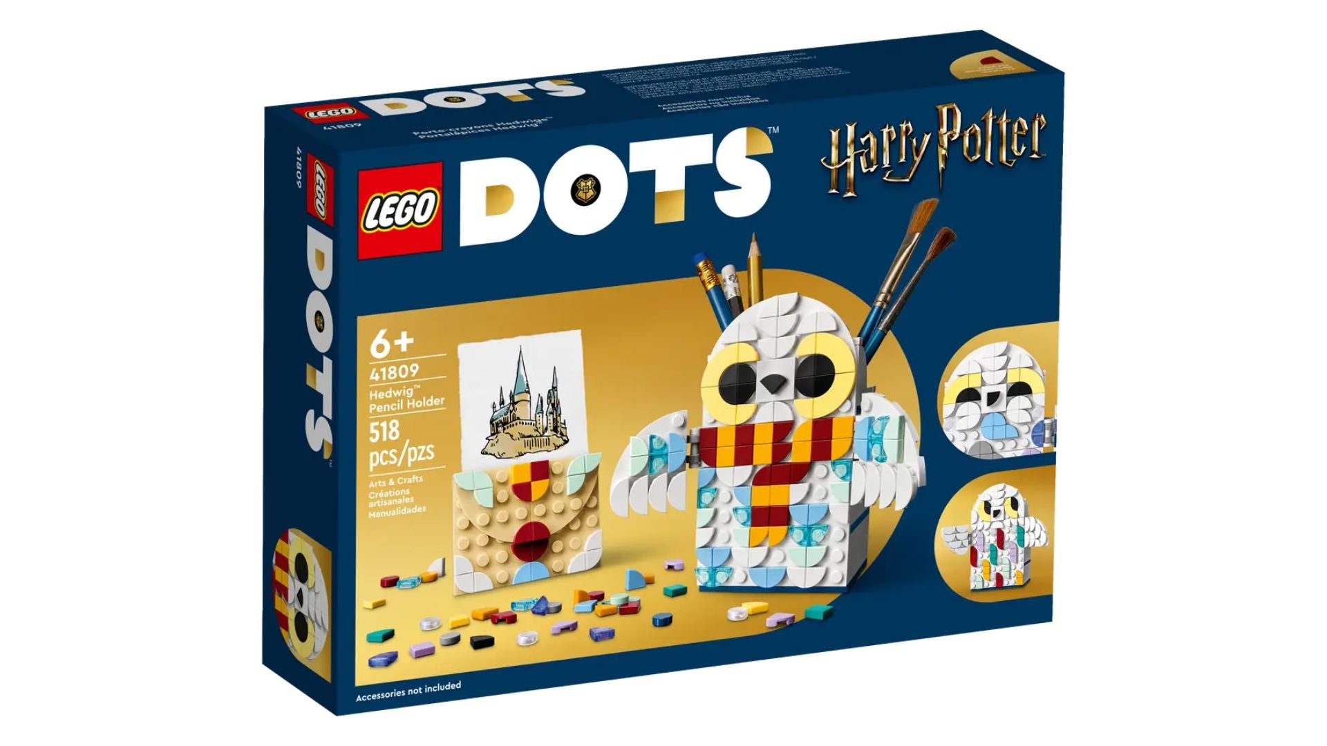 LEGO DOTS Hedwig™ Pencil Holder 41809
