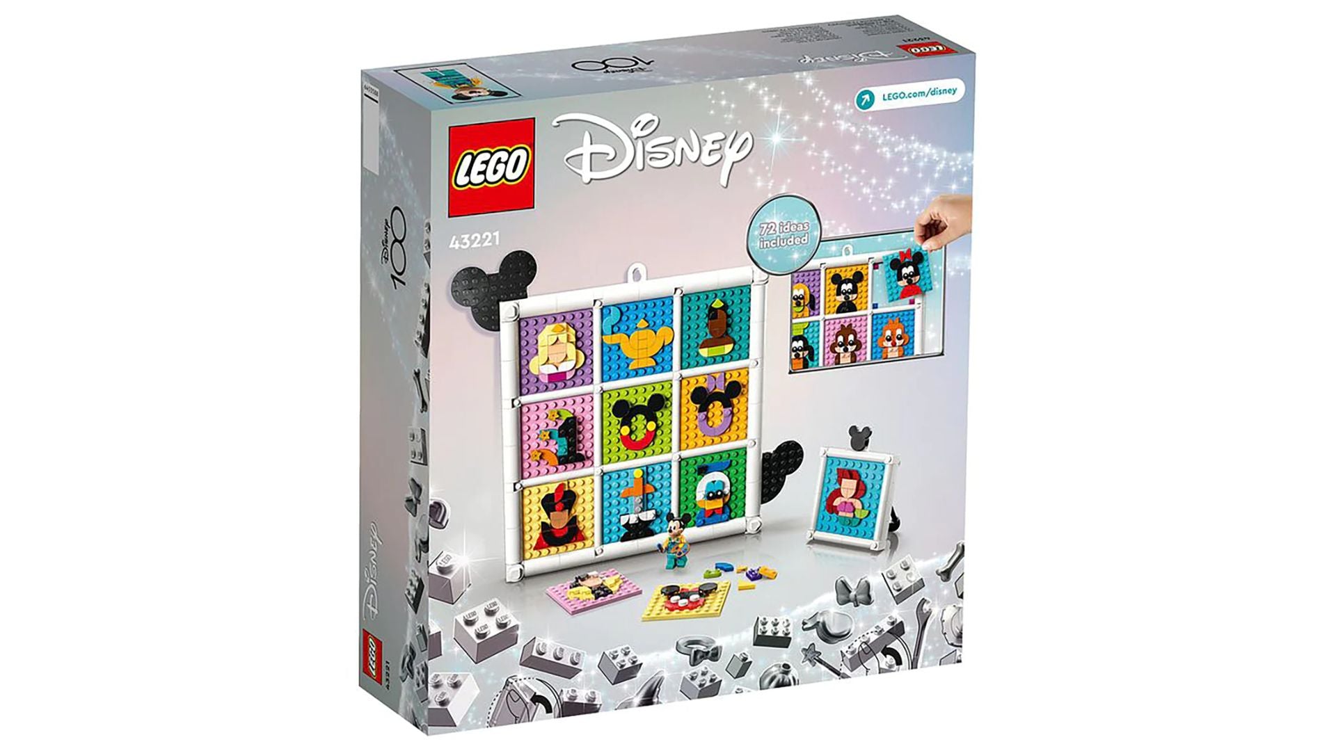 LEGO Disney 100 Years of Disney Animation Icons 43221 (1022 pieces)