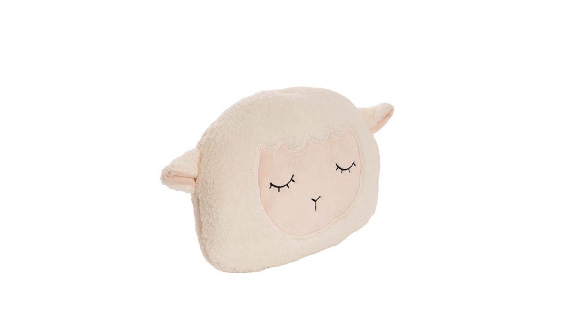 Lamb Squish Pillow Plush Puff Cream (40x25cmH)