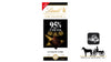 Lindt 95% Dark Chocolate Block 100g