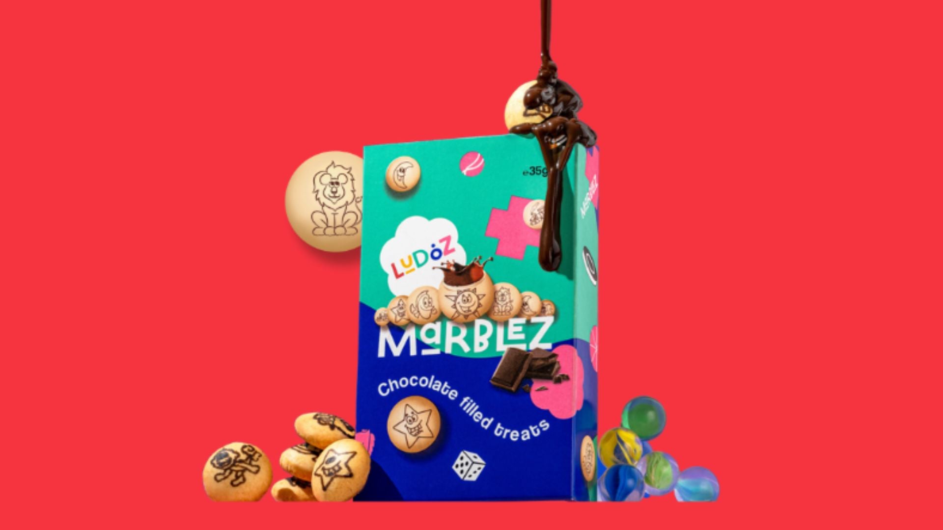 Ludoz Biscuits Marblez 100g – Press & Grocers Co.
