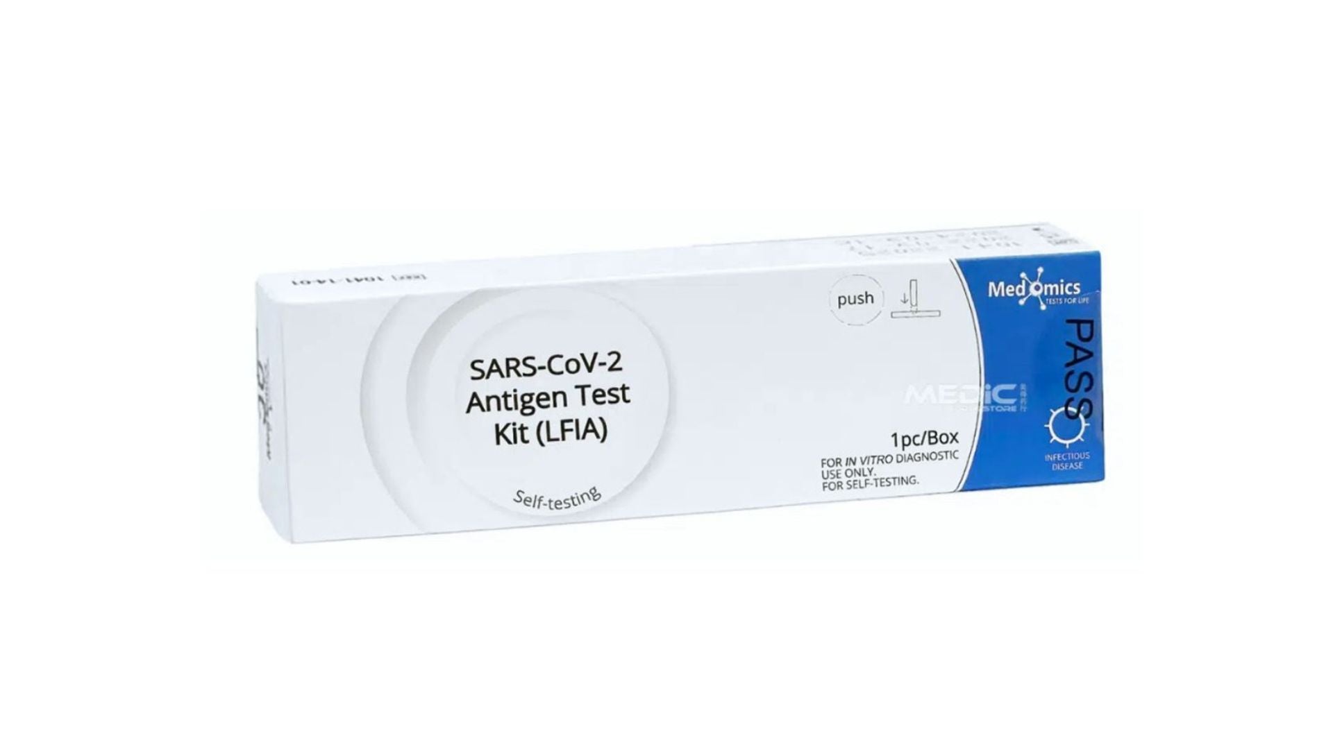 Medomics SARS-CoV-2 Rapid Antigen Test Kit (LFIA) Single Pack