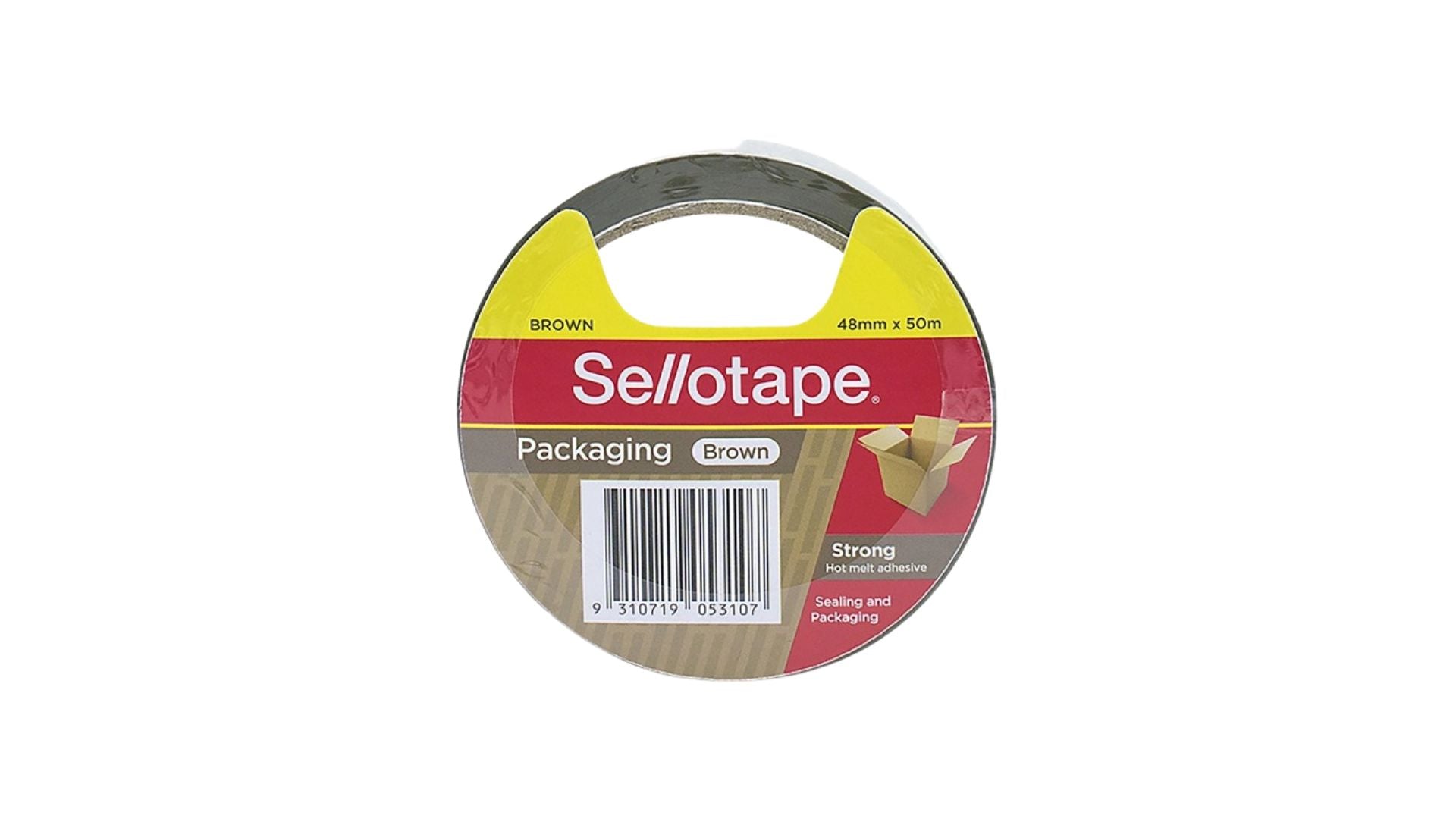 Sellotape Packaging Tape Brown 48mmx50m