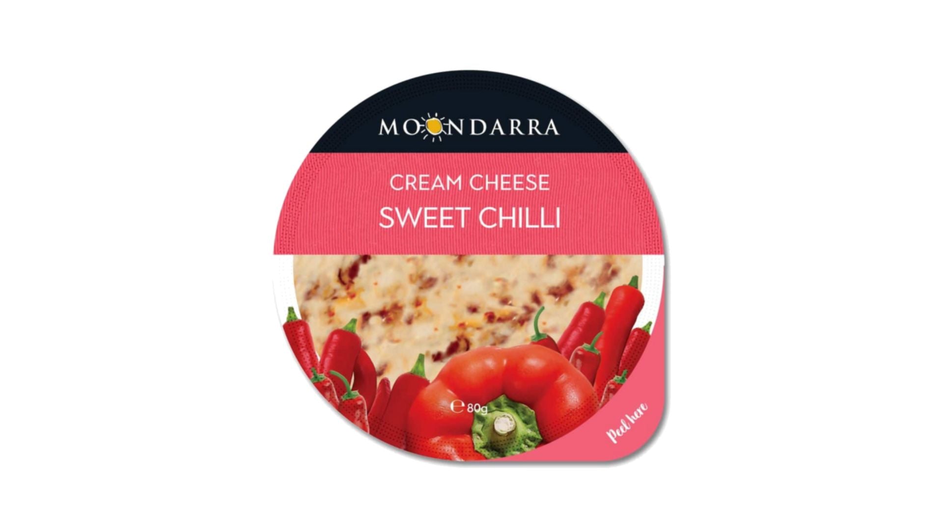 Moondara Cream Cheese Sweet Chilli 80g