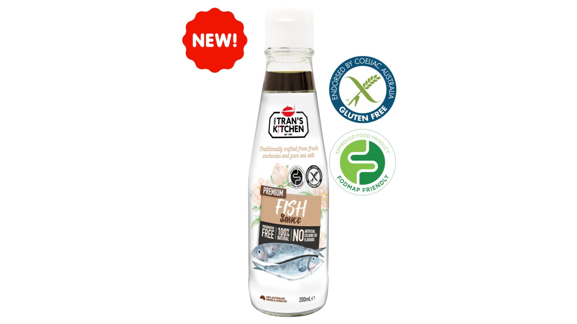 Mrs. Tran's Premium Fish Sauce 200g