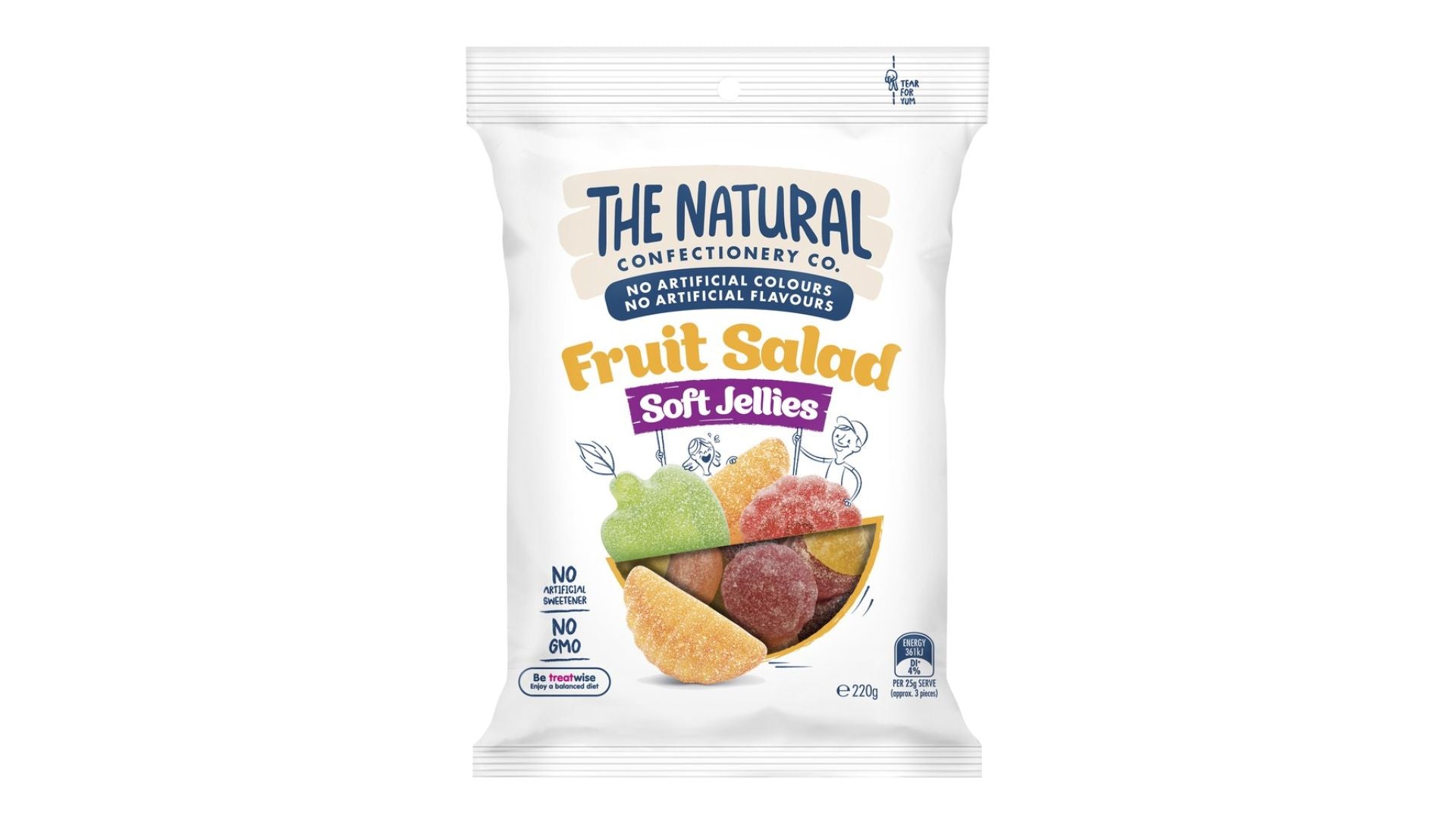 Natural Confectionery Fruit Salad 220g