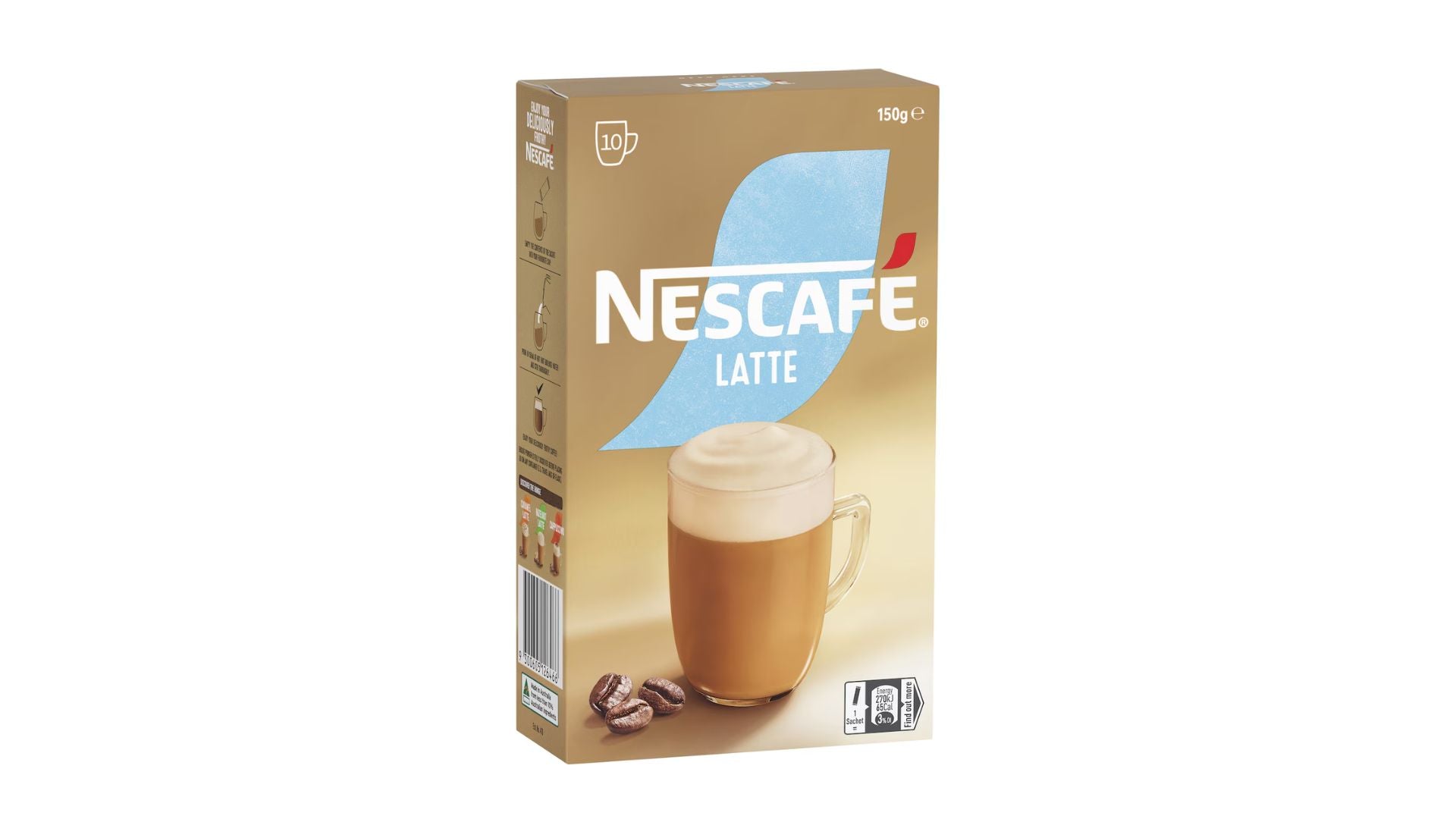 Nescafe Latte Coffee Sachets 10pk 150g