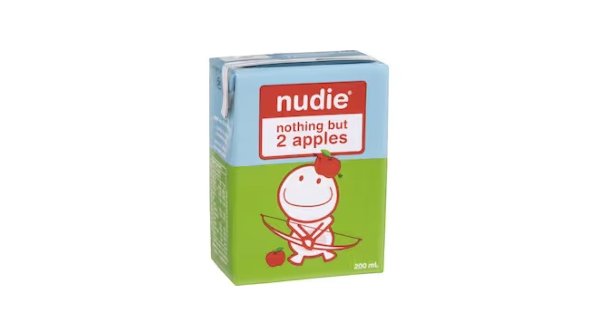 Nudie Kids Nothing But 2 Apples Juicebox 200ml