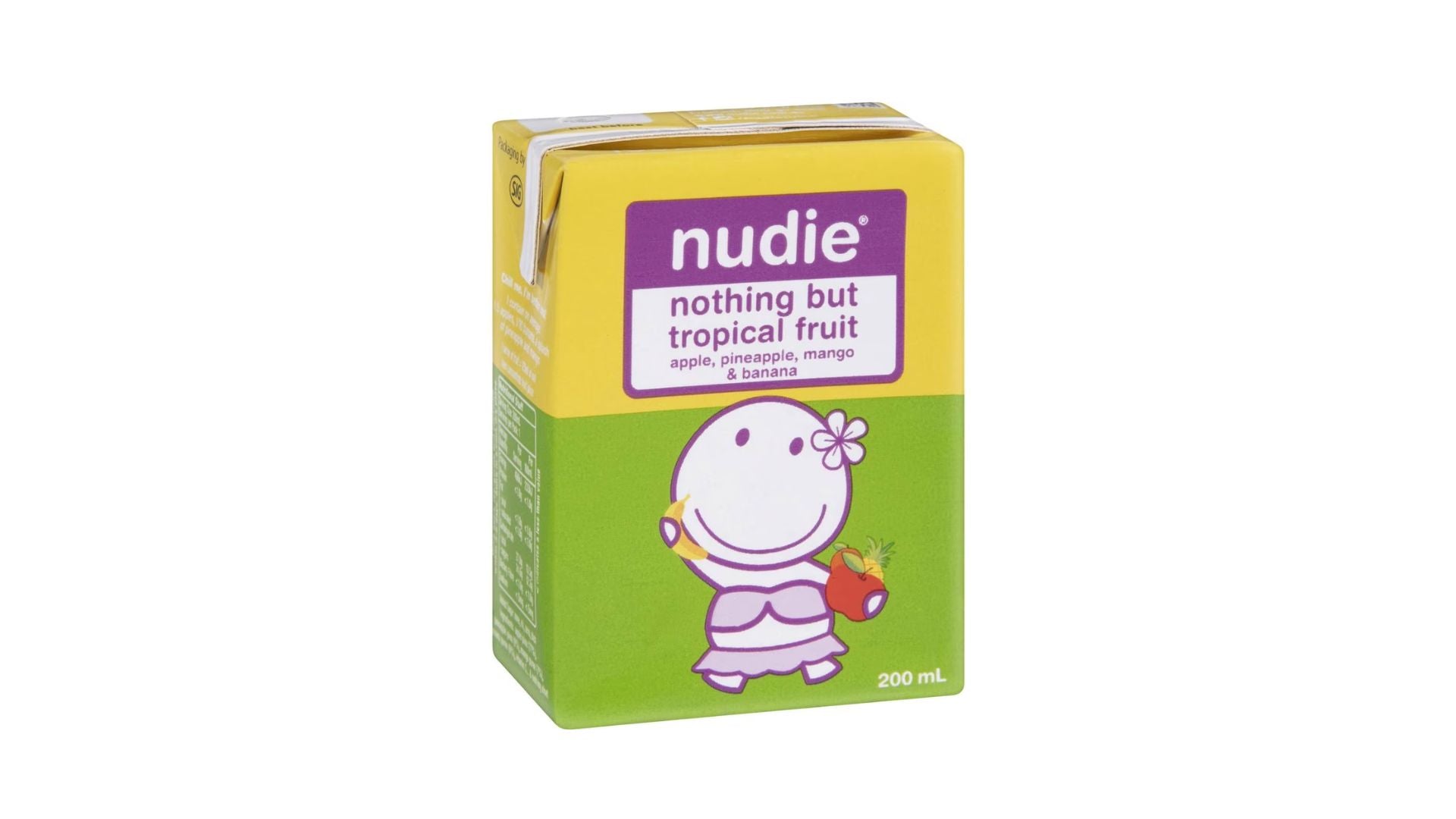 Nudie Kids Nothing But Tropical Fruit Juicebox 200ml