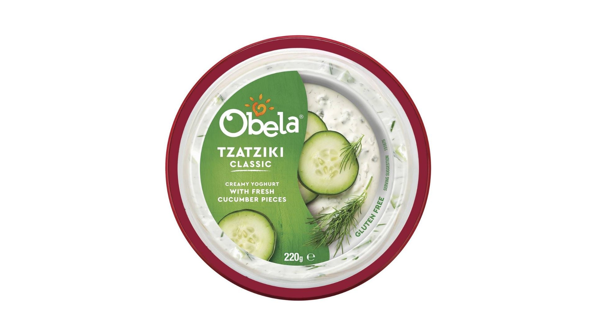 Obela Dip Tzatziki Classic 220g