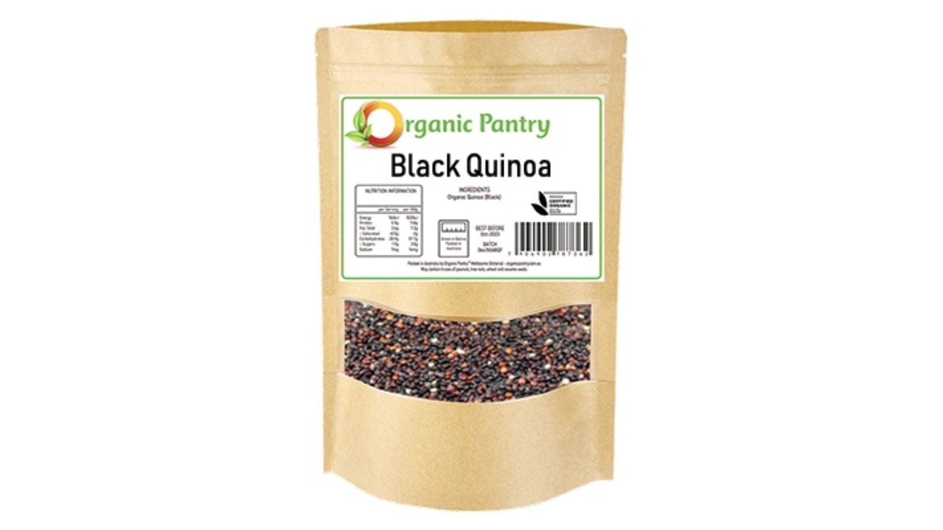 Organic Pantry Black Quinoa 500g