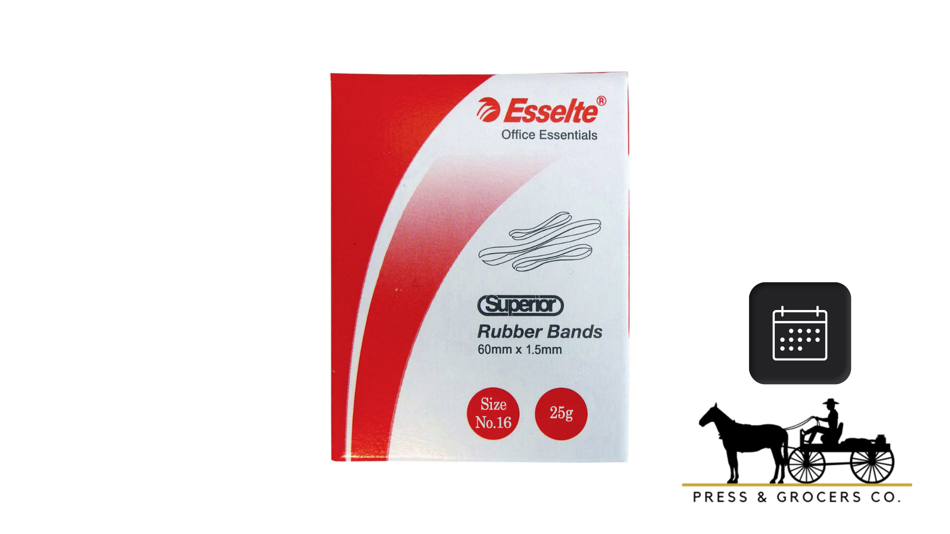 Esselte Elastic Bands 25gm
