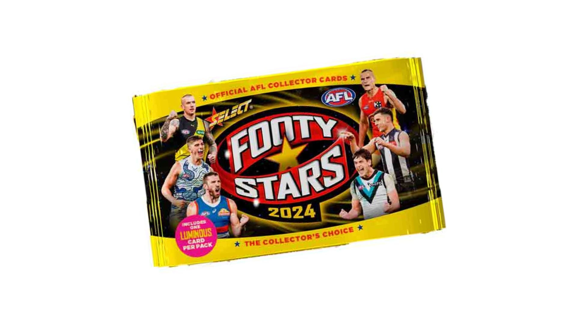 Official 2024 Select AFL Footy Stars Collector Cards