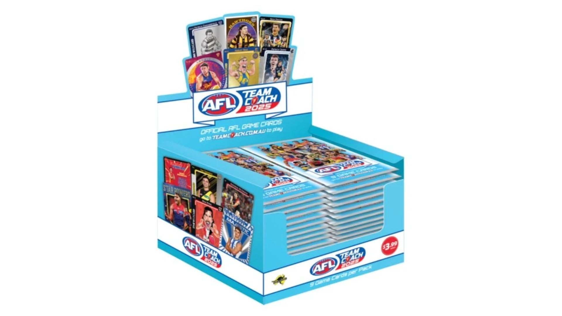 Official 2025 AFL Team Coach 9 Game Cards