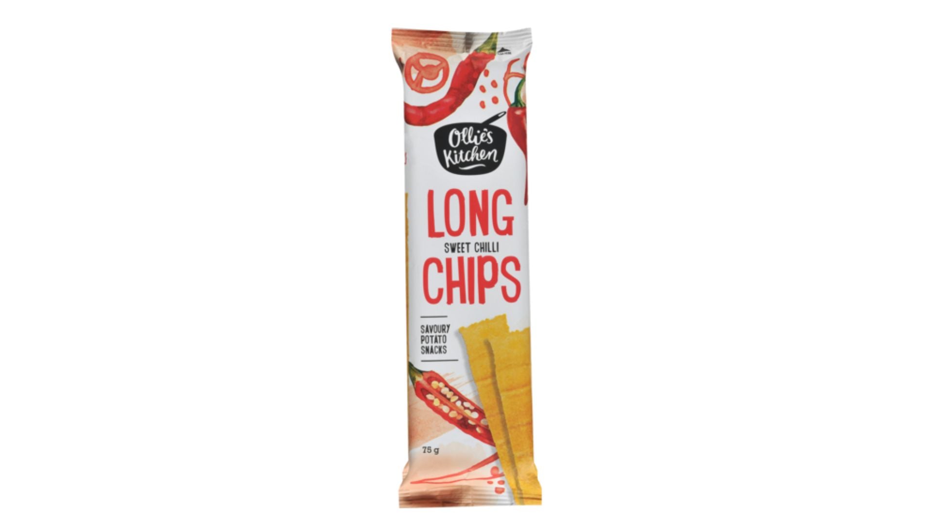 Ollie's Kitchen Long Chips Sweet Chilli 75g