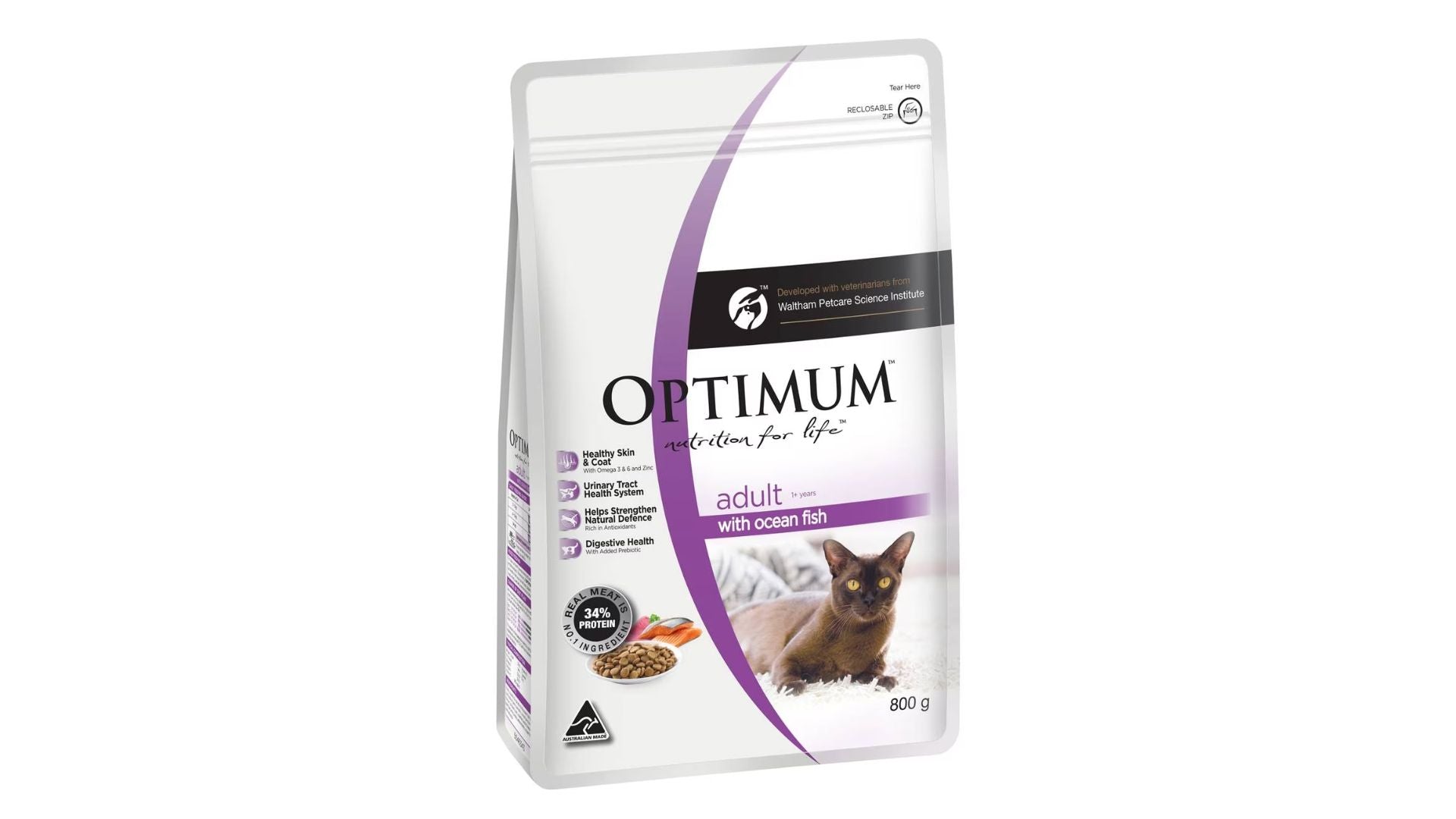 Optimum Cat Adult Ocean Fish 800g