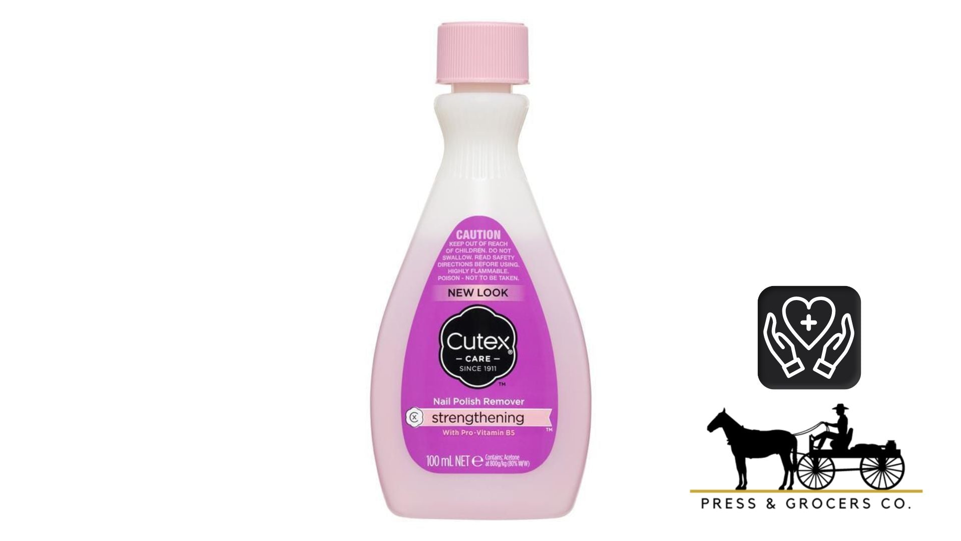 Cutex Nail Polish Remover Strengthening 100ml