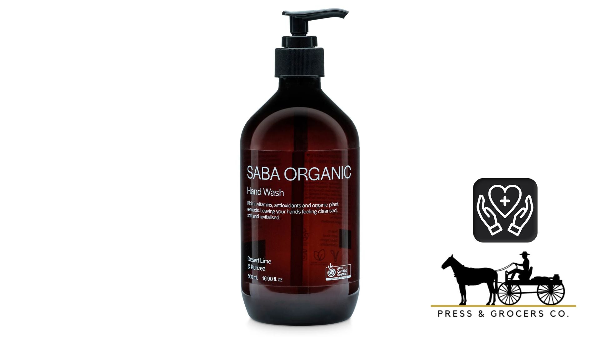 Saba Hand Wash Desert Lime & Kunzea 500ml