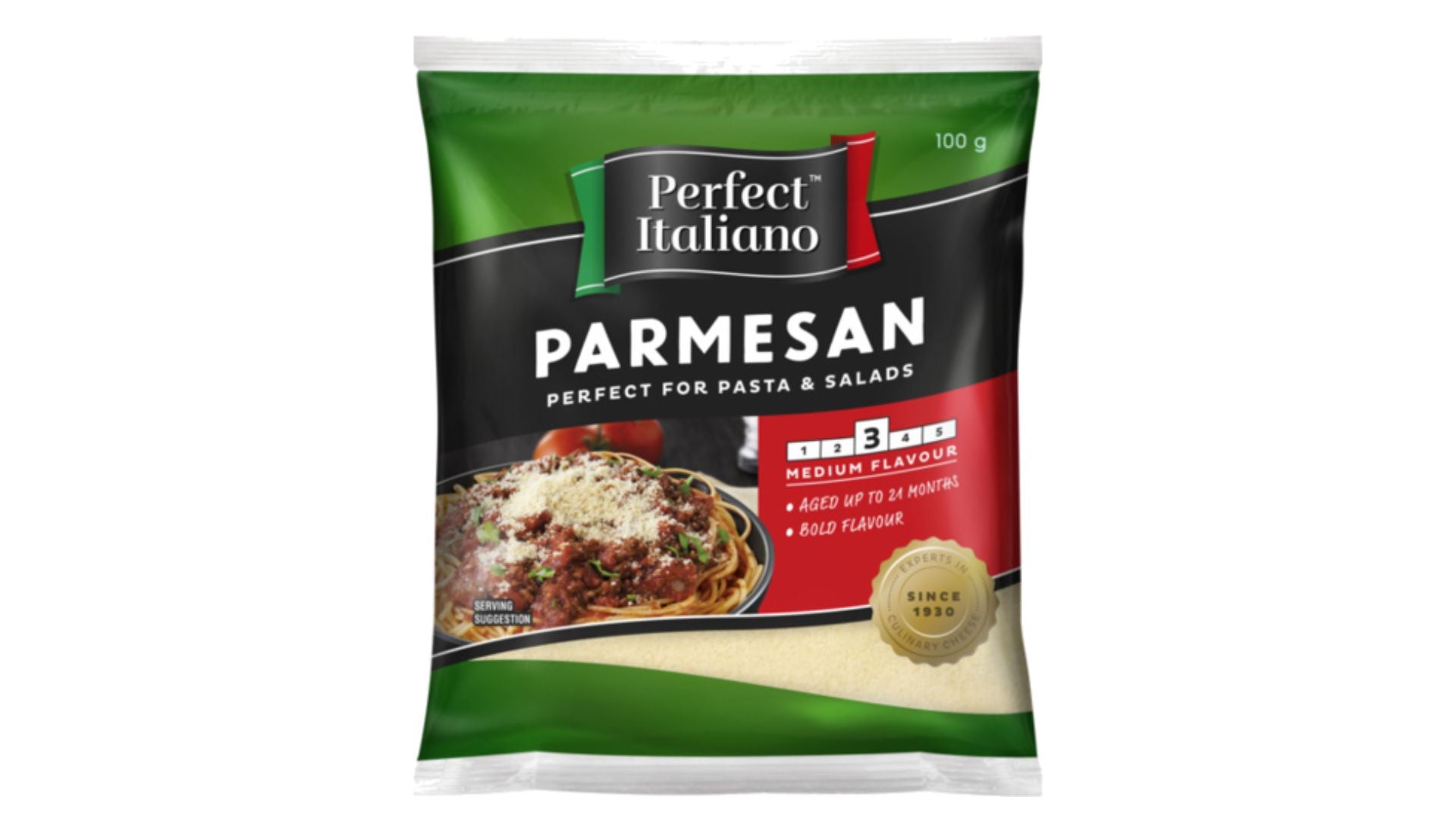 Perfect Italiano Grated Parmesan 100g