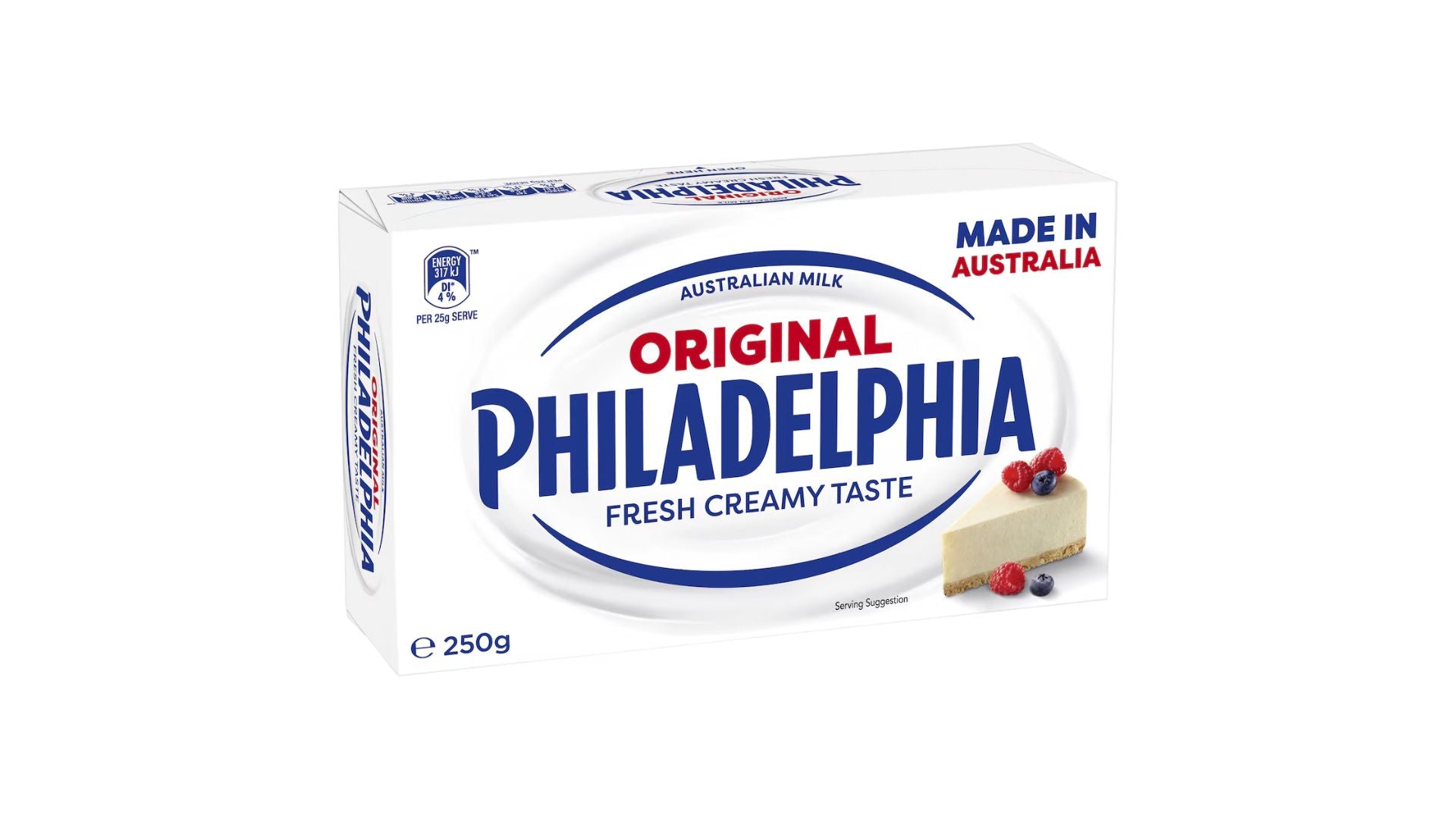 Philadelphia Original Cream Cheese Block 250g – Press & Grocers Co.