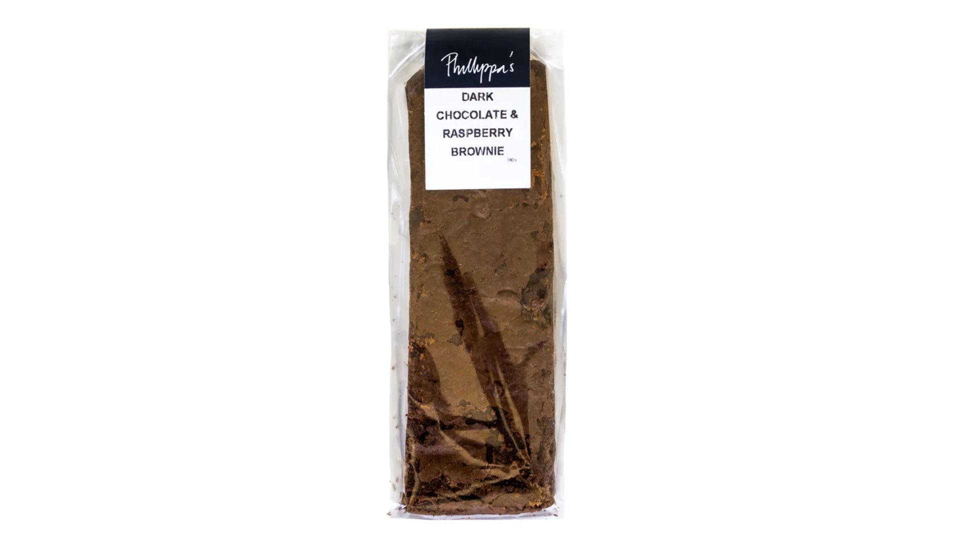 Phillippa's Dark Chocolate & Raspberry Brownie Strap 180g