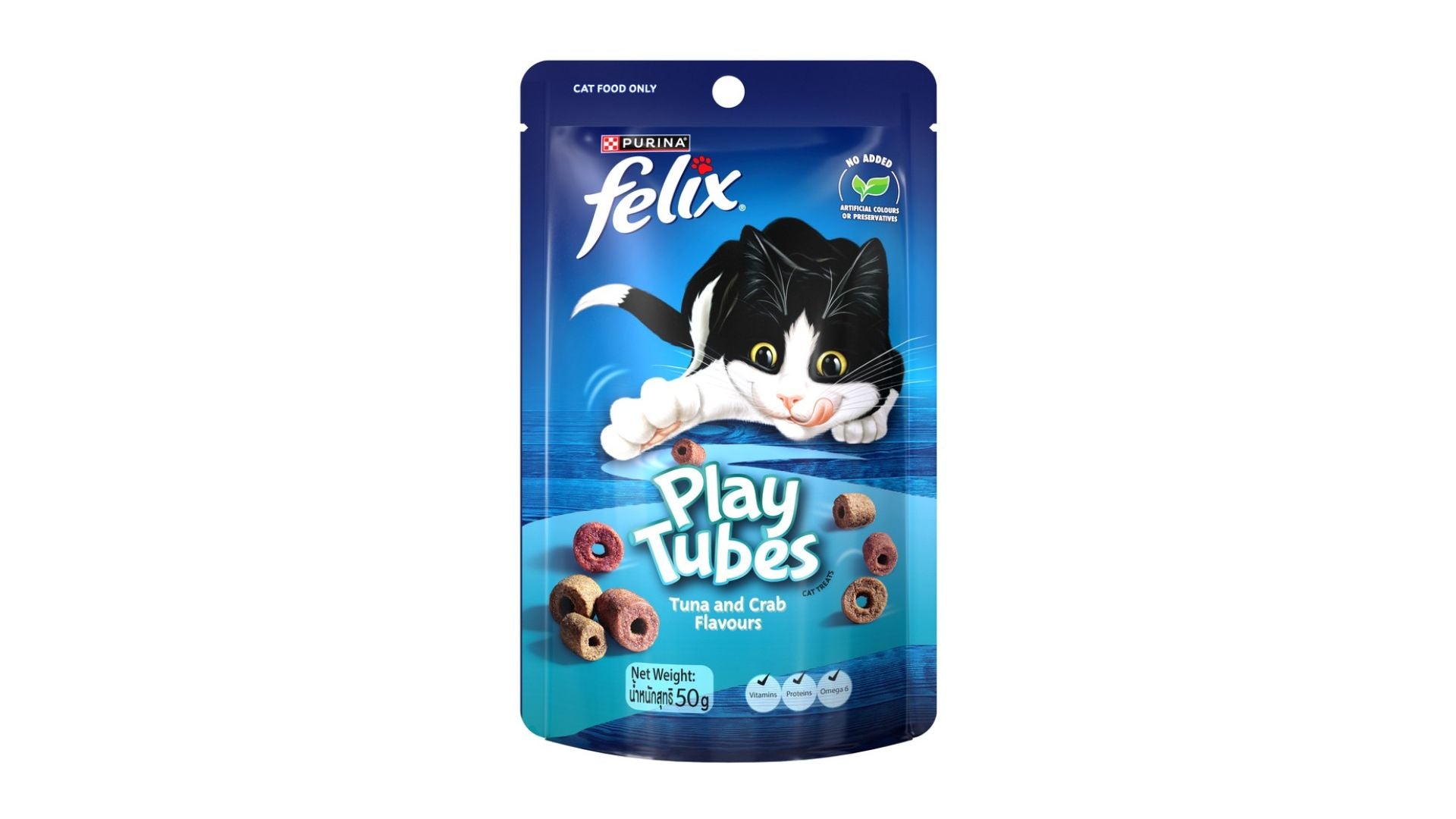 Purina Felix Play Tubes Tuna Crab 50g