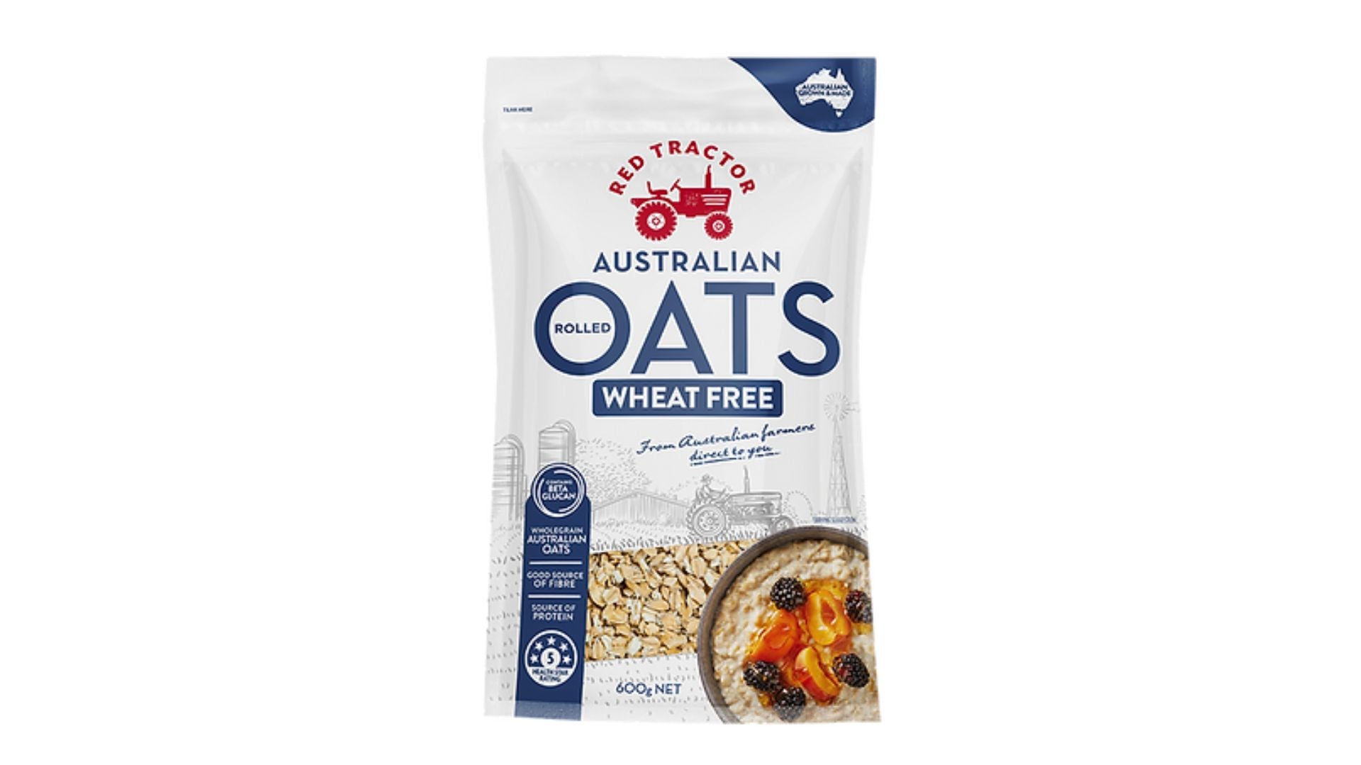 Red Tractor Oats Wheat Free 500g