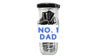 Rock Candy 'No 1 DAD' Glass Jar 160g