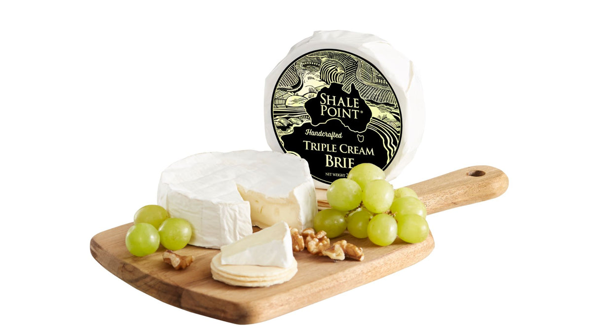 Point Reyes Mini Brie Shale Point Mini Triple Cream Brie 125g – Press & Grocers Co.
