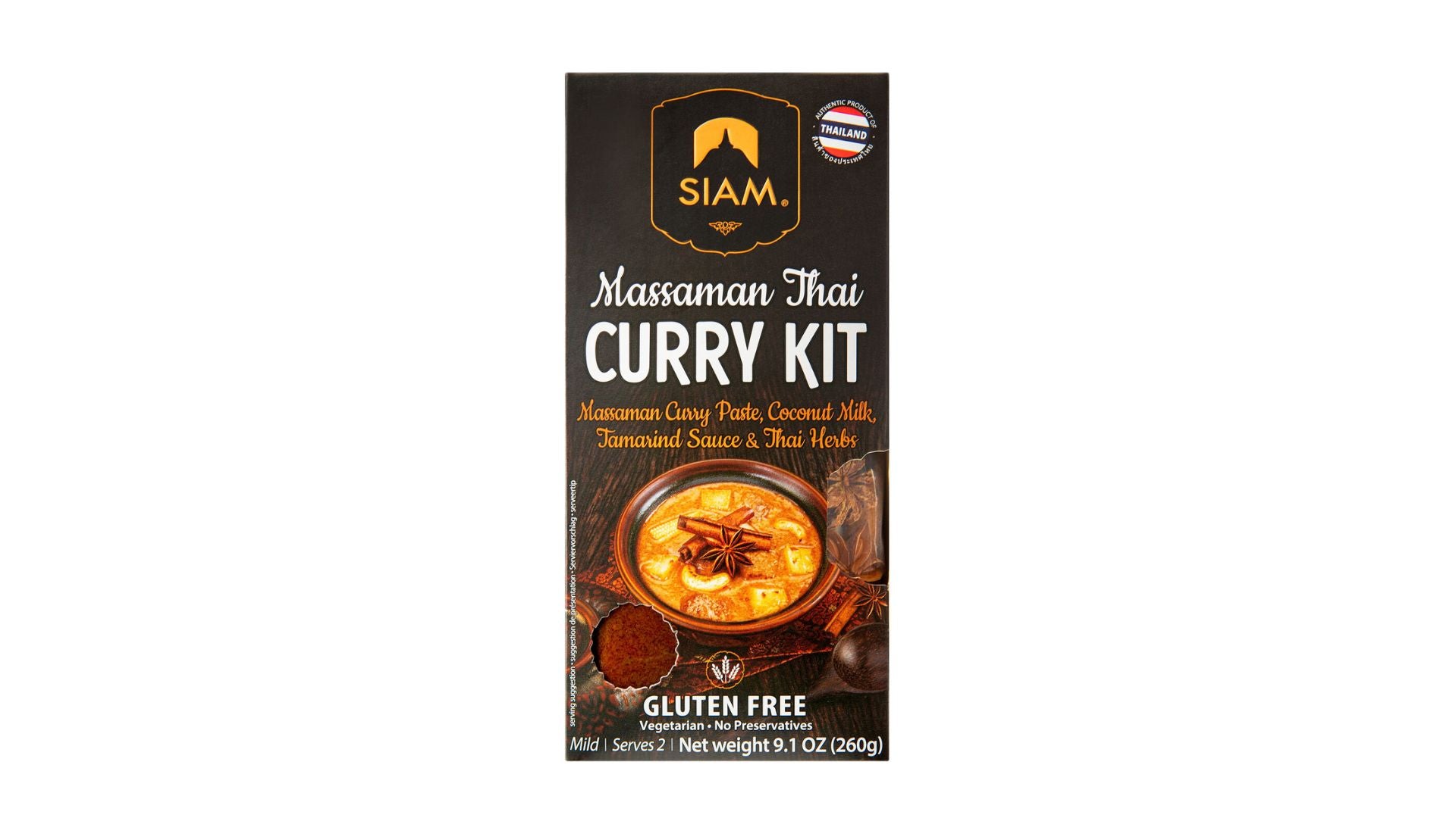 Siam Cooking Kit Massaman Thai Curry 260g