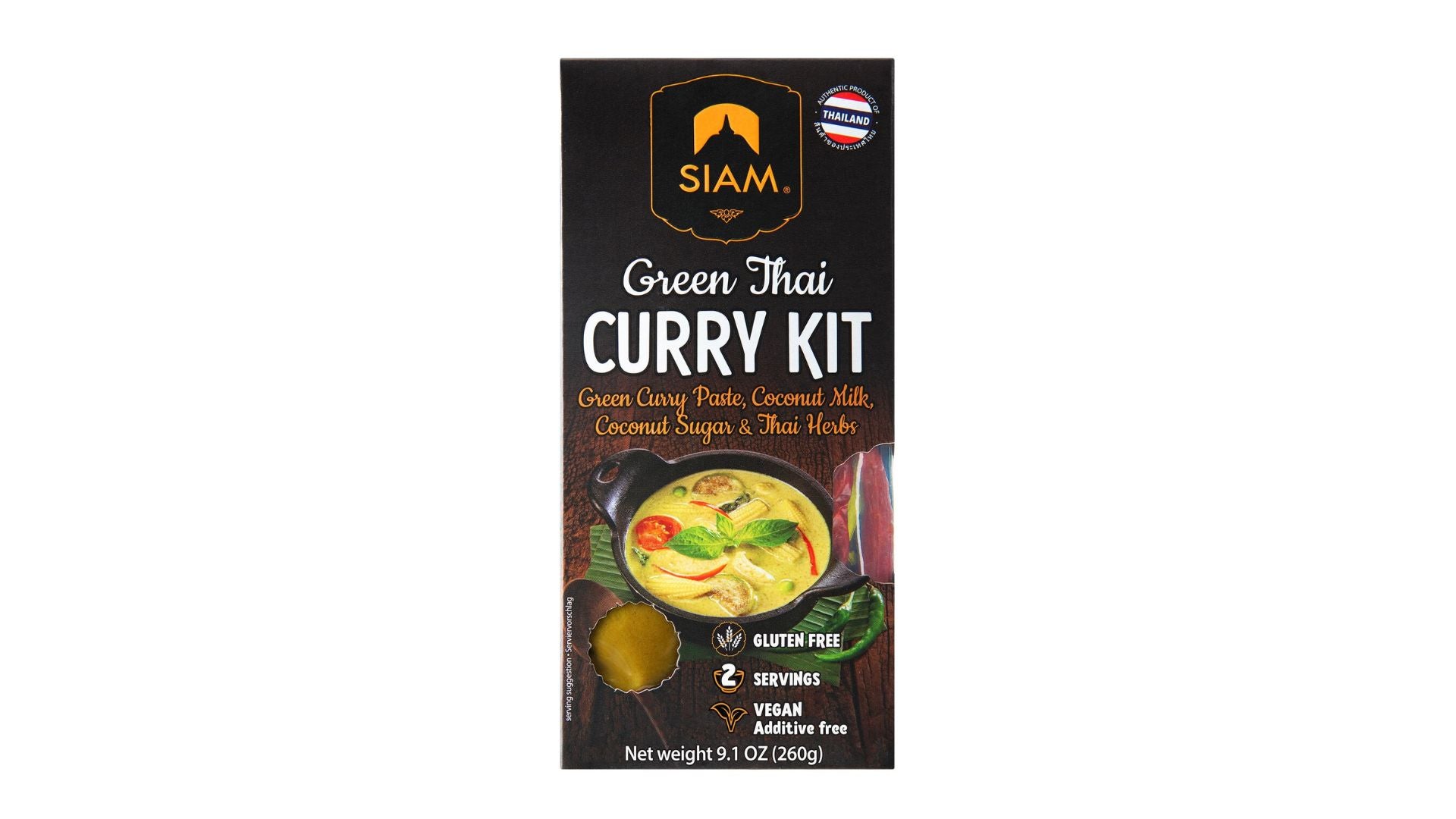Siam Cooking Kit Thai Green Curry 260g