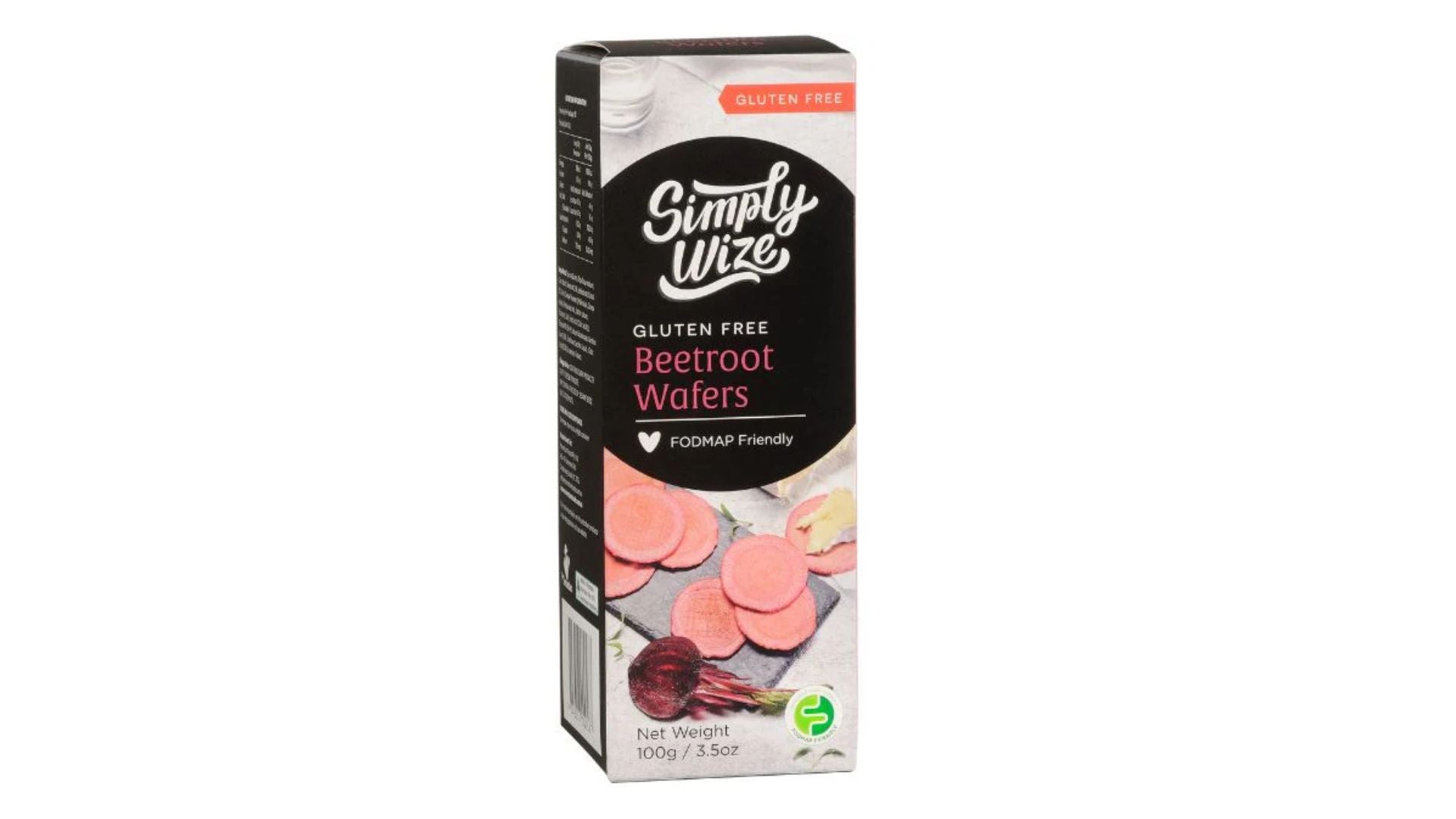 Simply Wize Wafers Beetroot 100g