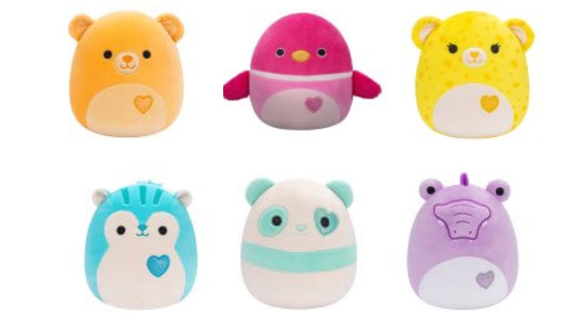 Squishmallows 5" Valentines Plush Toy Assortment 1pc
