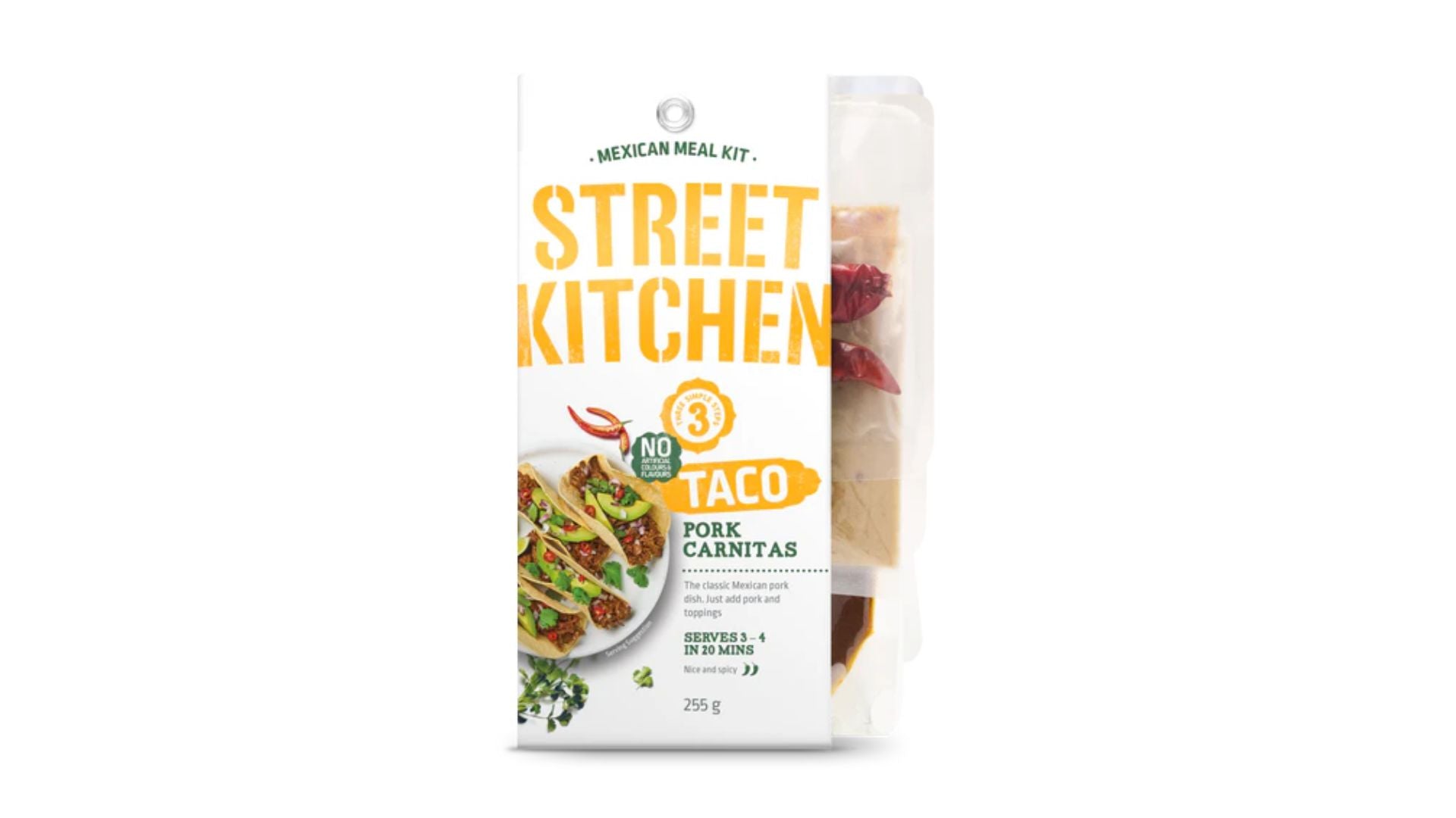 Street Kitchen Taco Pork Carnitas 255g