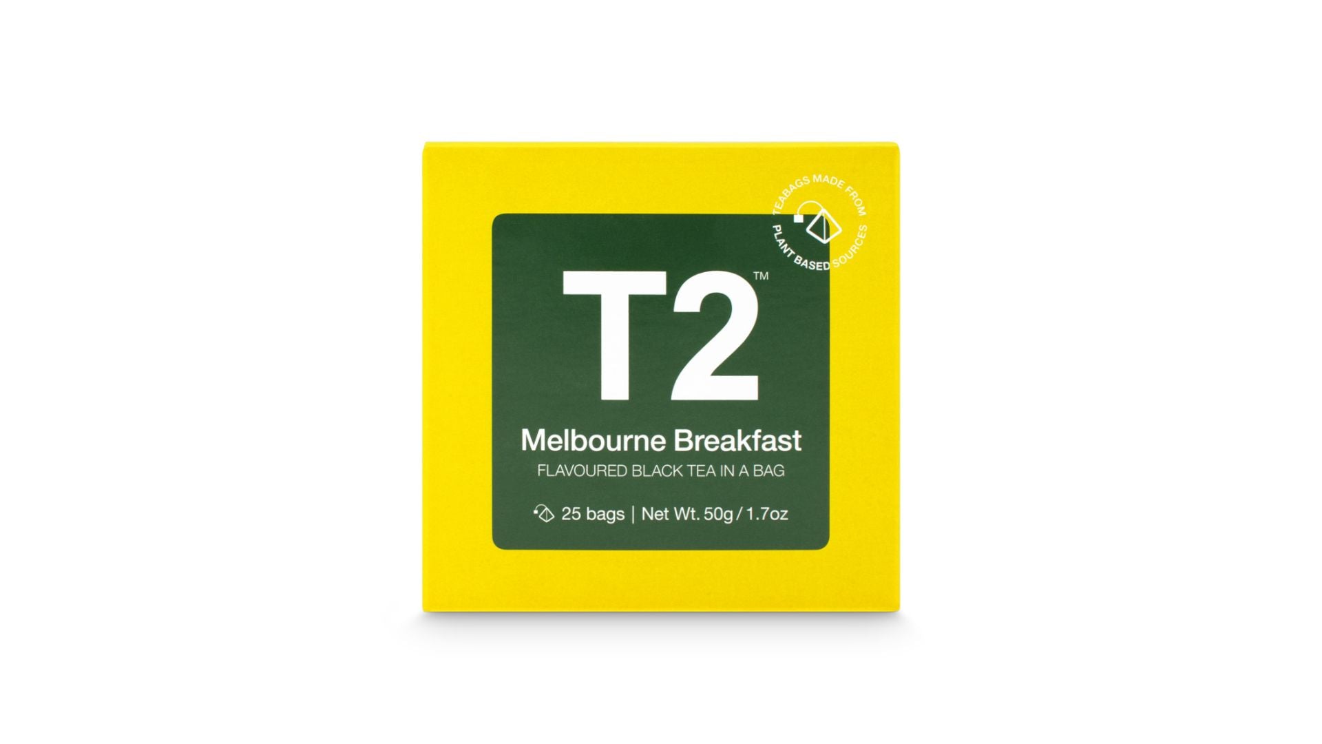 T2 Melbourne Breakfast Tea Bags 25 Bags
