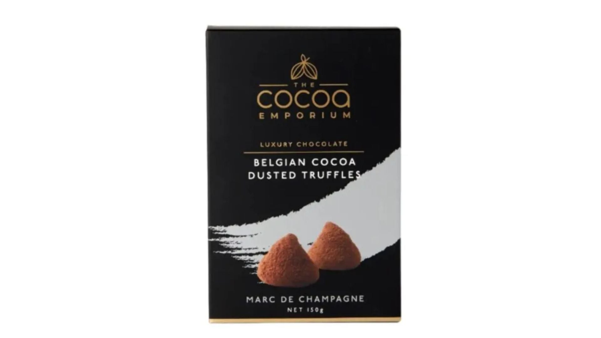 The Cocoa Emporium Belgian Cocoa Dusted Truffle - Marc de Champagne 150g