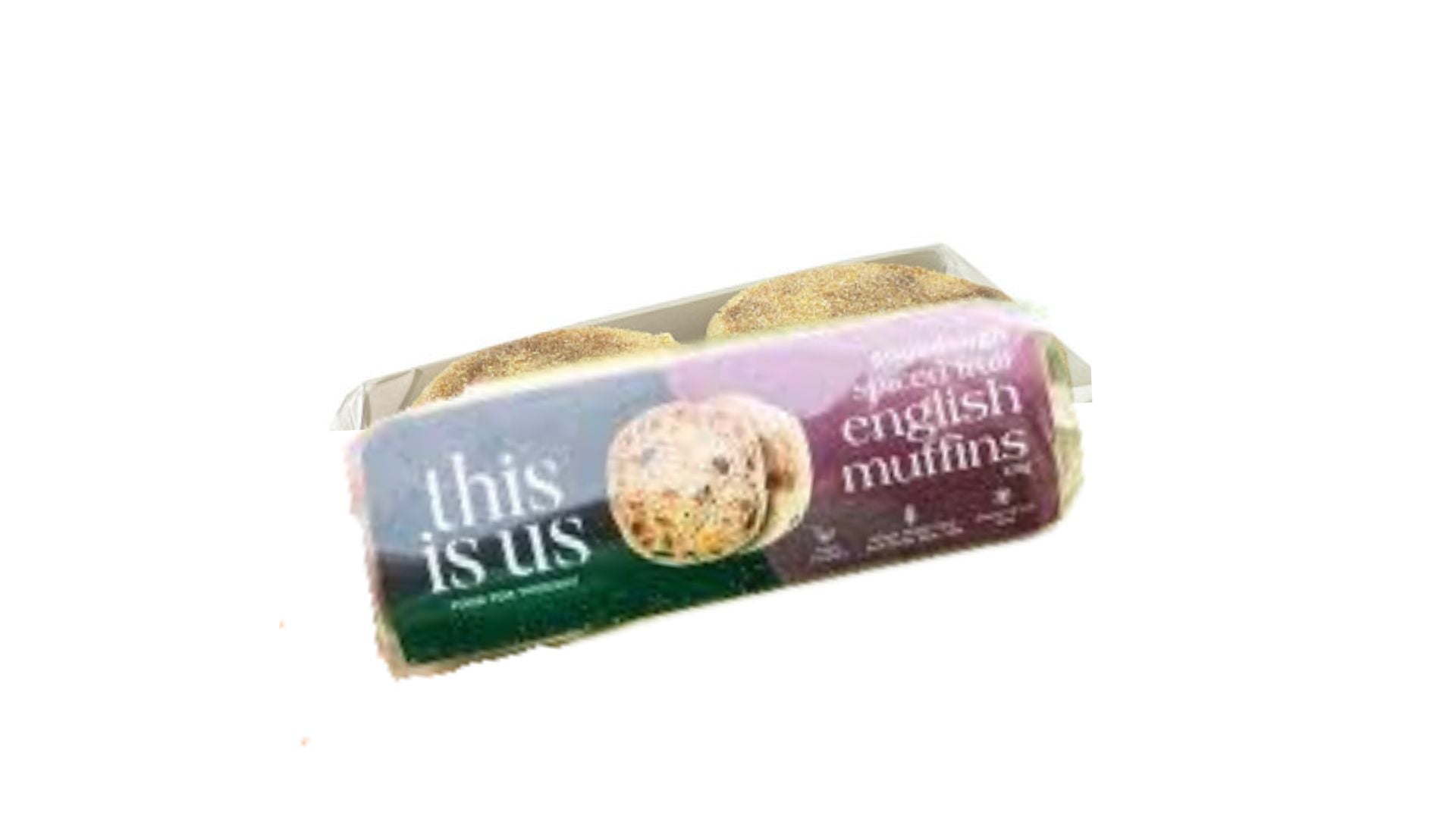 This Is Us Sourdough English Muffins Spiced Fruit 4pk