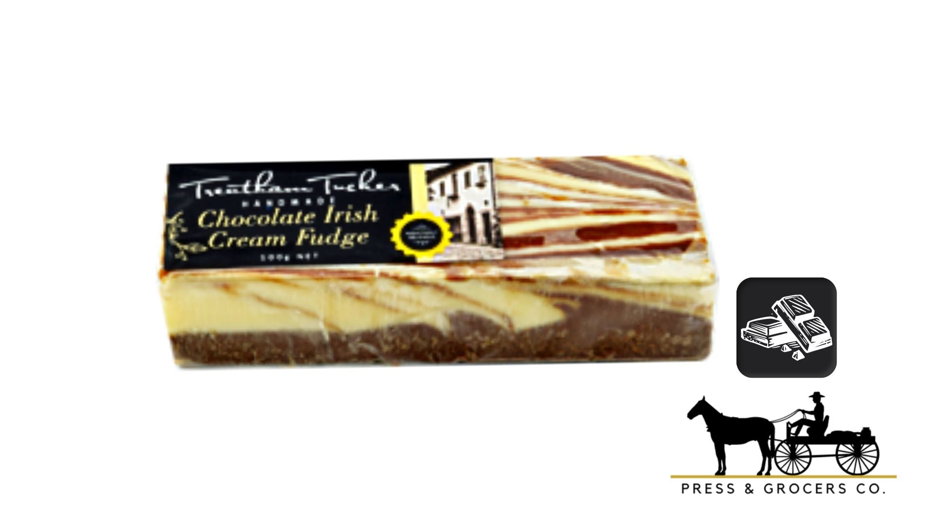 Trentham Tucker Choc Irish Cream Fudge 100g
