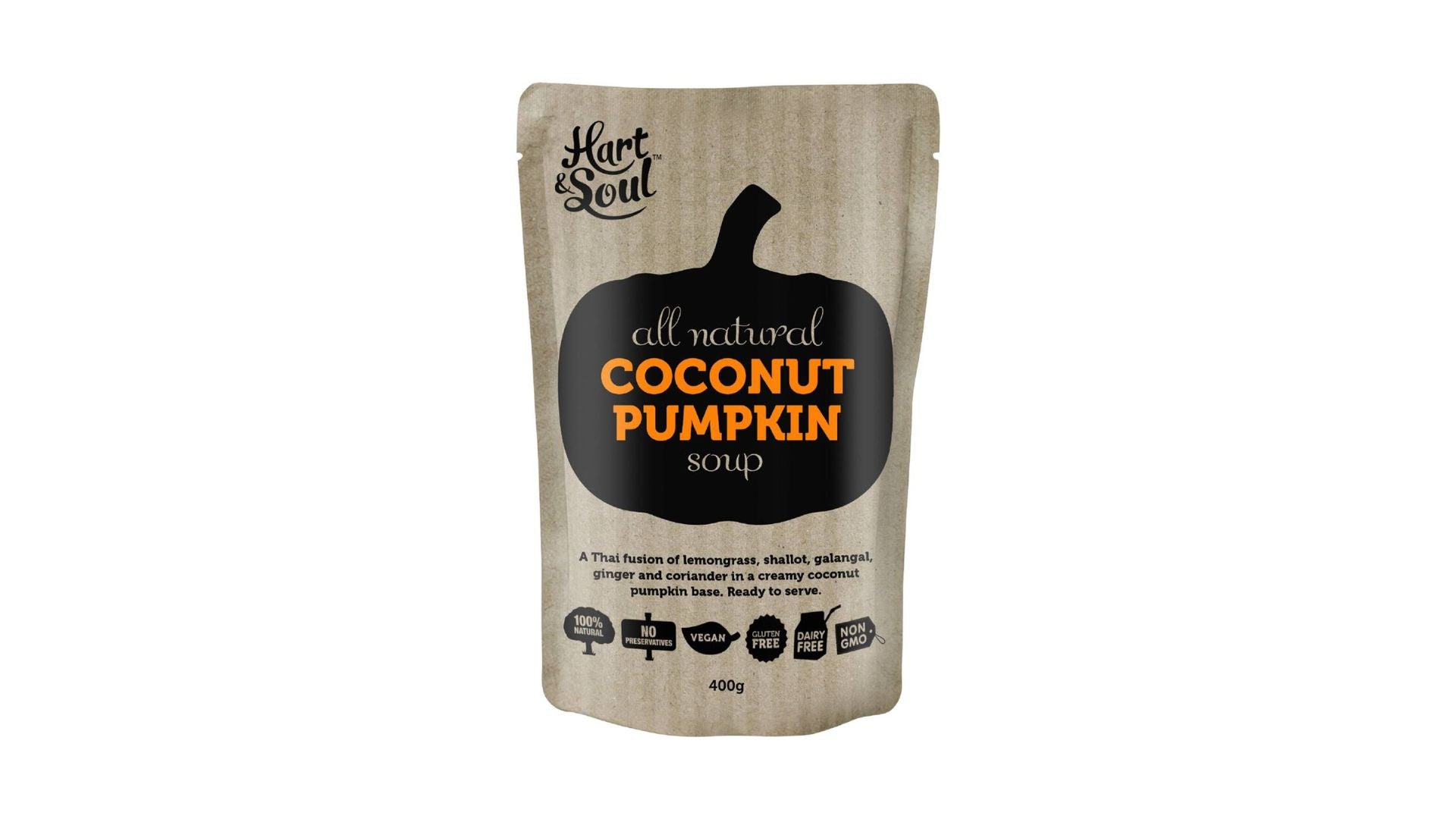 Hart & Soul Soup Coconut Pumpkin Pouch 400g