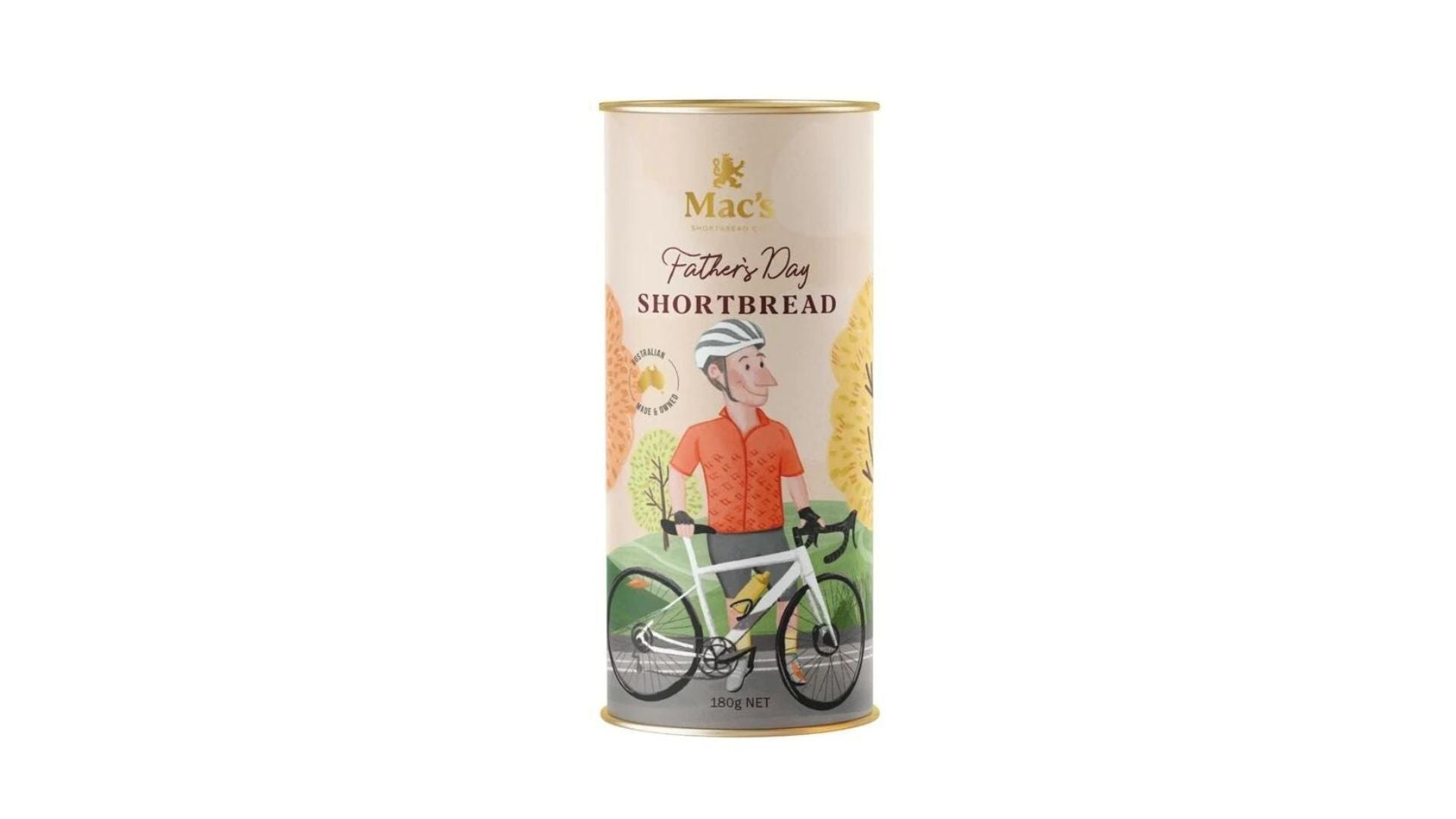 Mac's Father's Day Shortbread Tubes 180g – Press & Grocers Co.