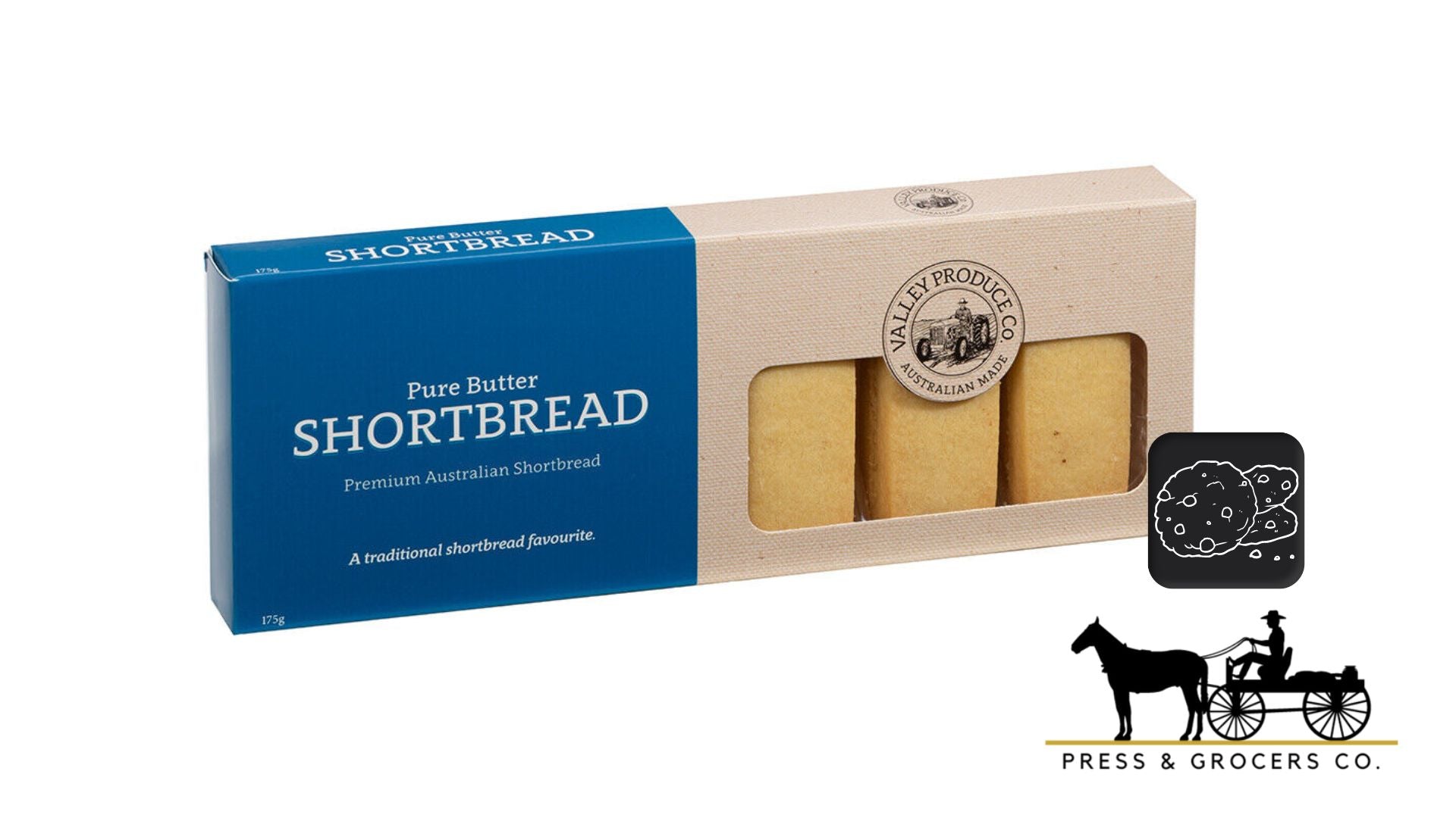 Valley Produce Co Shortbread Pure Butter 175g