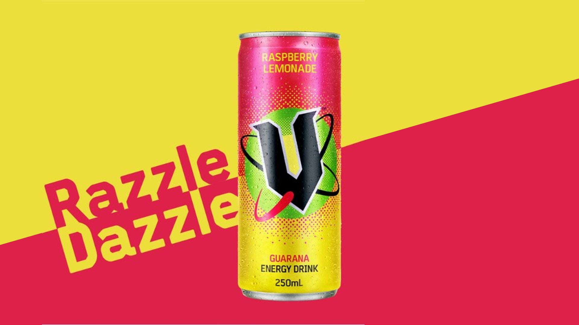 V Energy Raspberry Lemonade 250ml