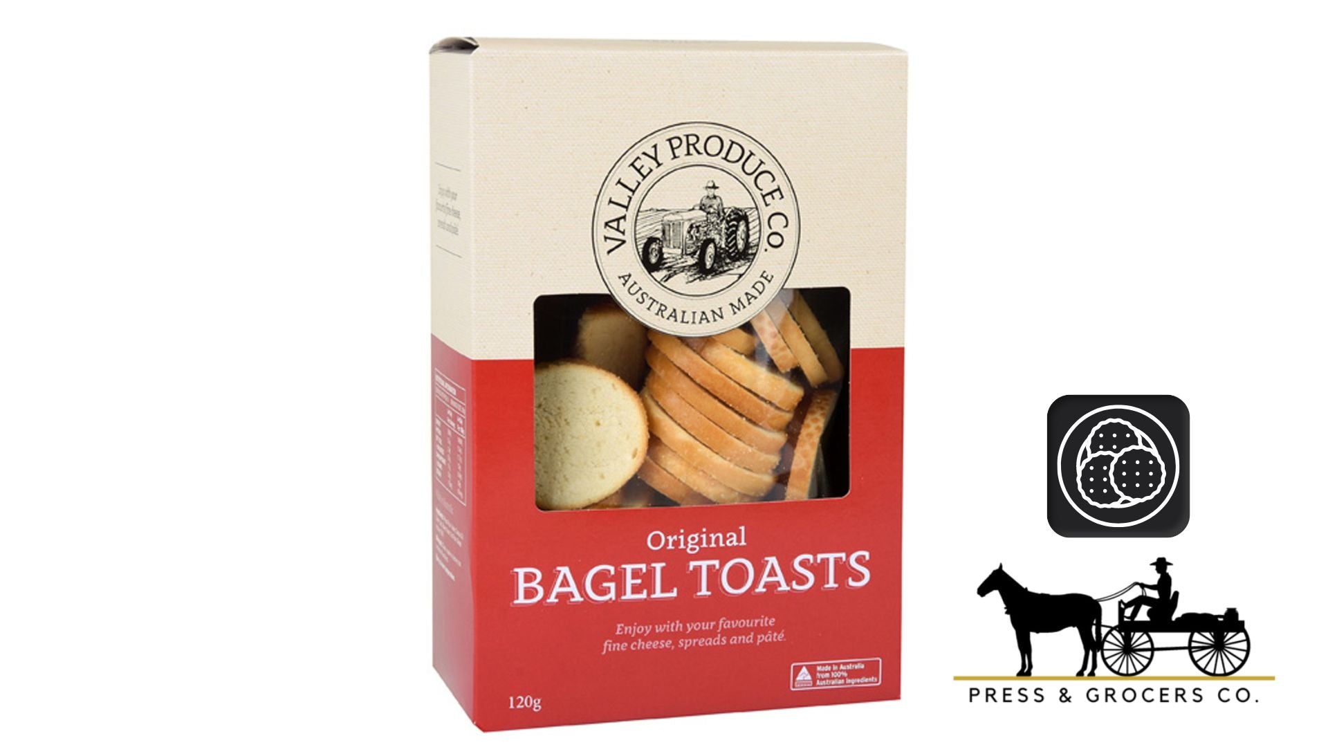 Valley Produce Co Bagel Toast Original 120g