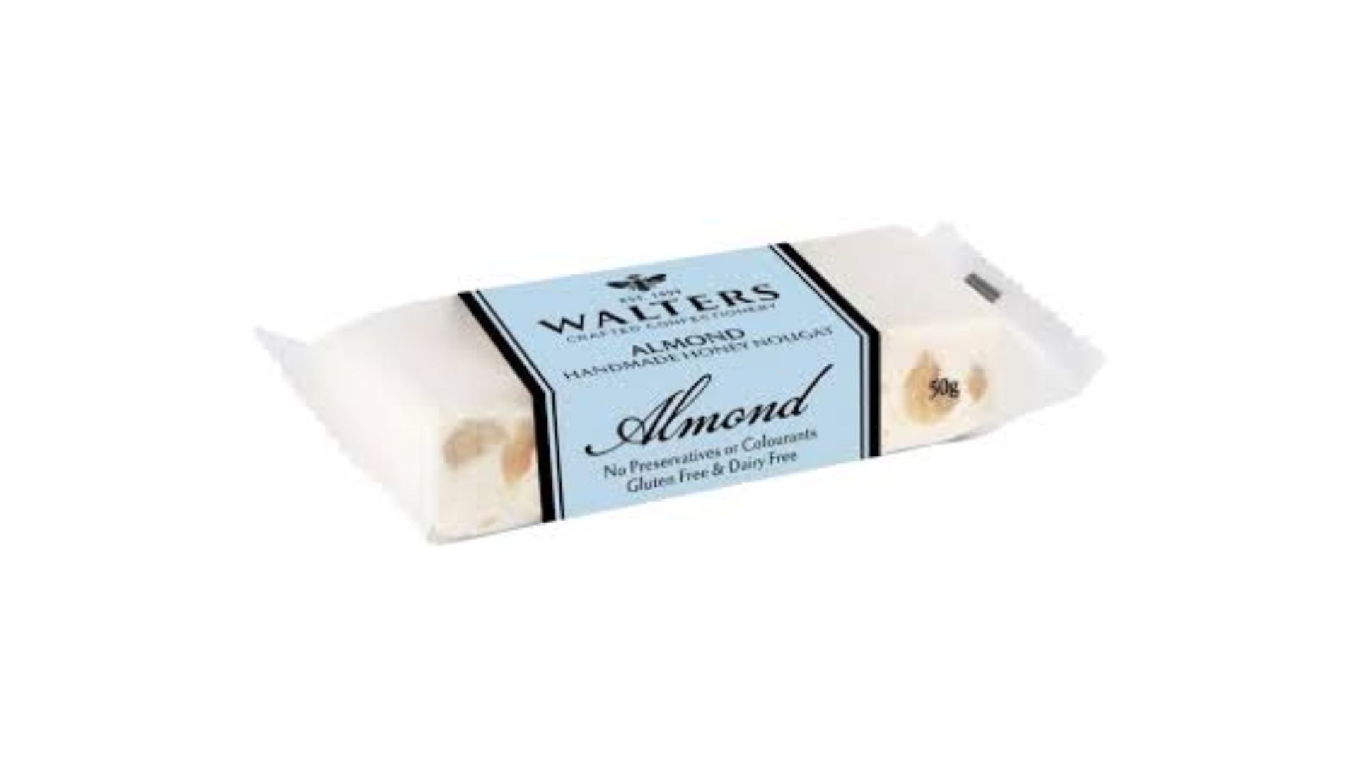 Walters Almond Honey Nougat 50g