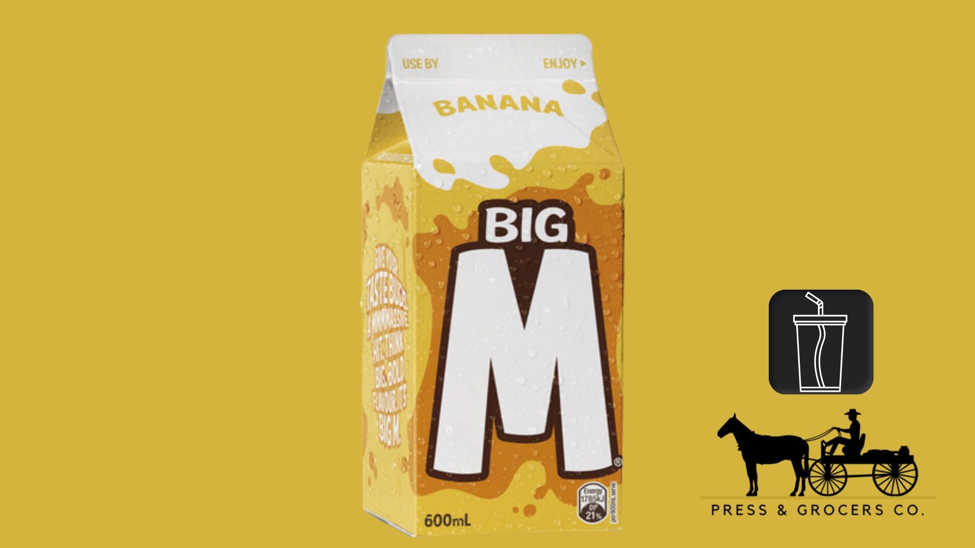 Big M Banana 600ml – Press & Grocers Co.