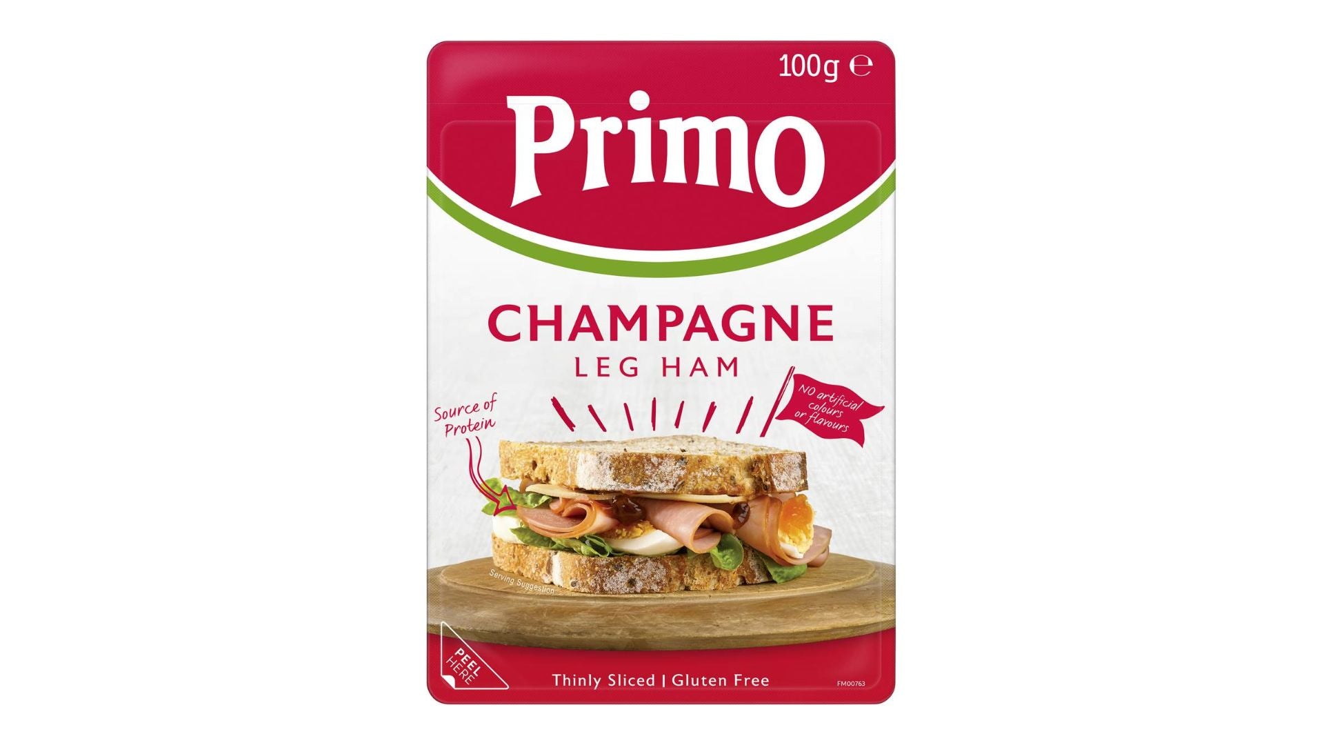 Primo Champagne Leg Ham 100g