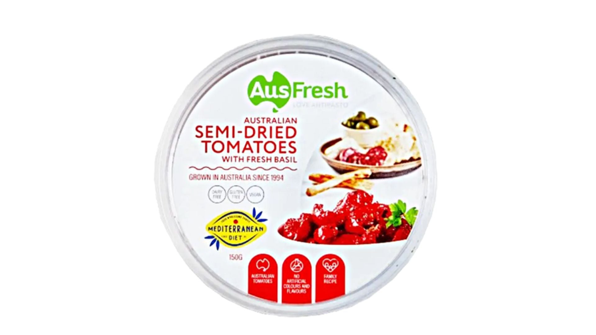 AusFresh Semi-Dried Tomatoes & Feta 150g