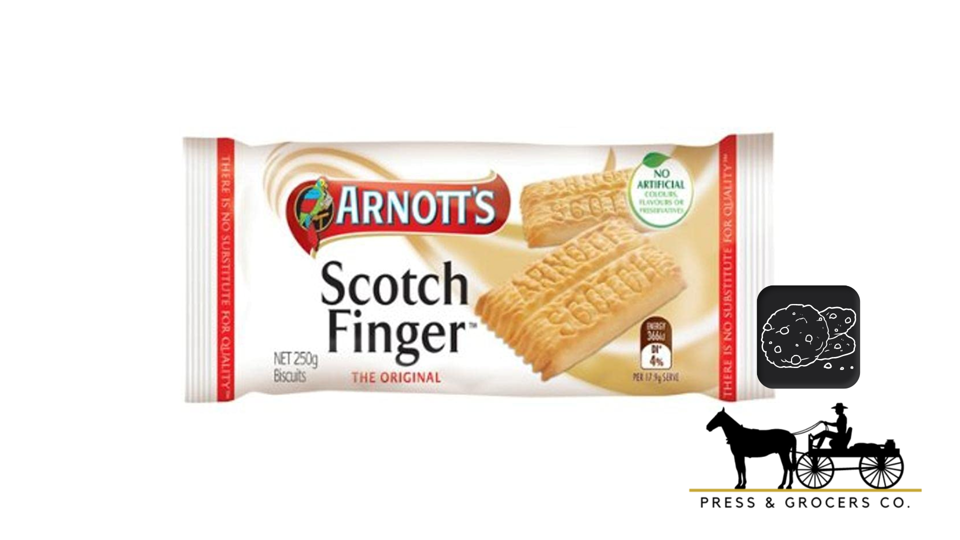 Arnotts Scotch Finger Biscuits 250g