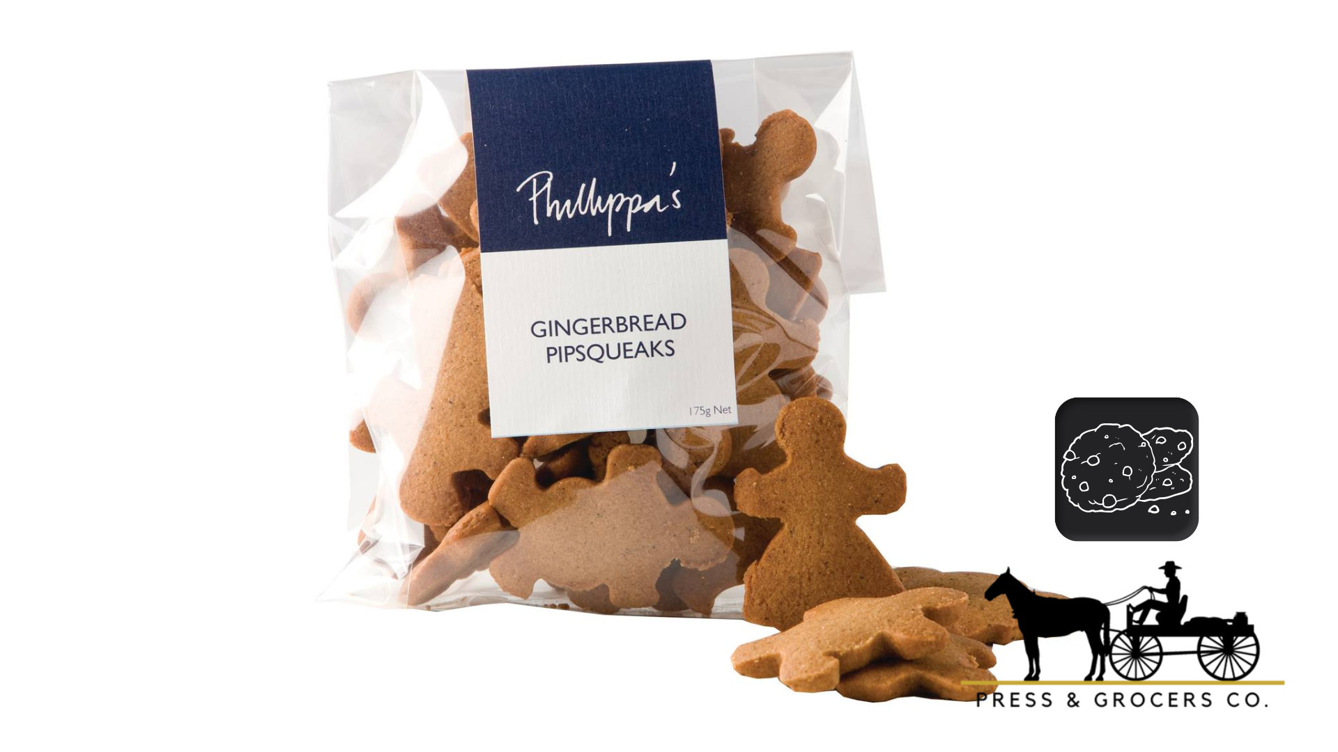 Phillippa's Ginger Pipsqueaks 175g