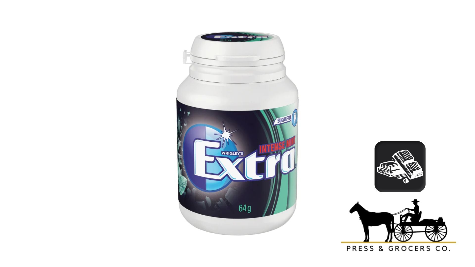 Wrigley's Extra Intense Mint Bottle 64g